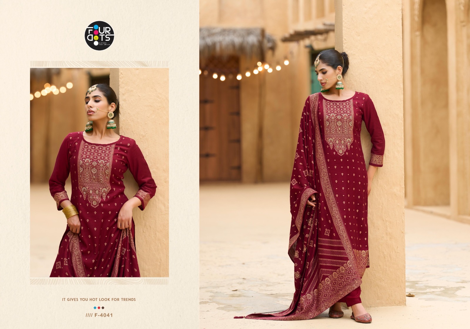 Four Dots – Amelia Pashmina