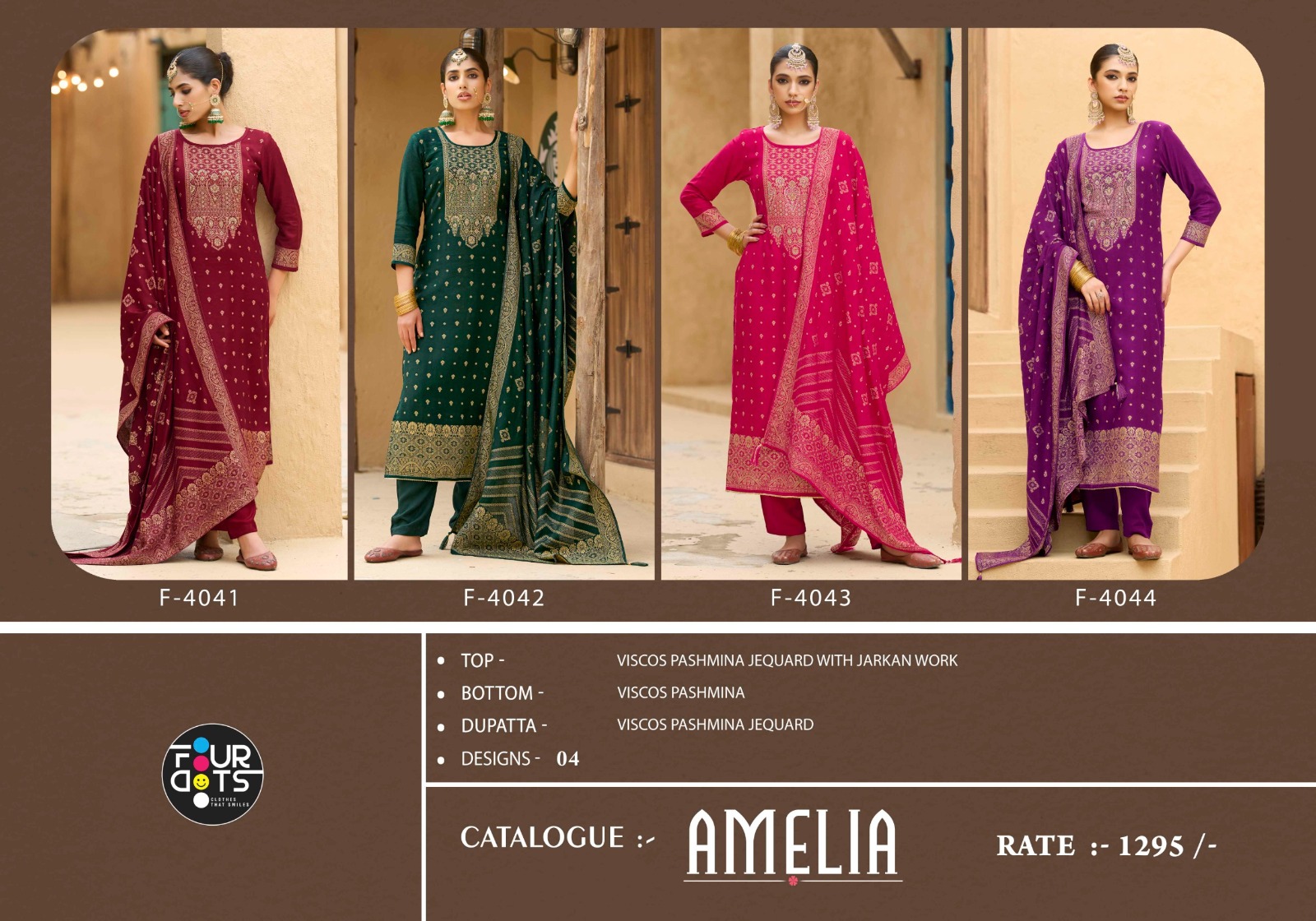 Four Dots – Amelia Pashmina