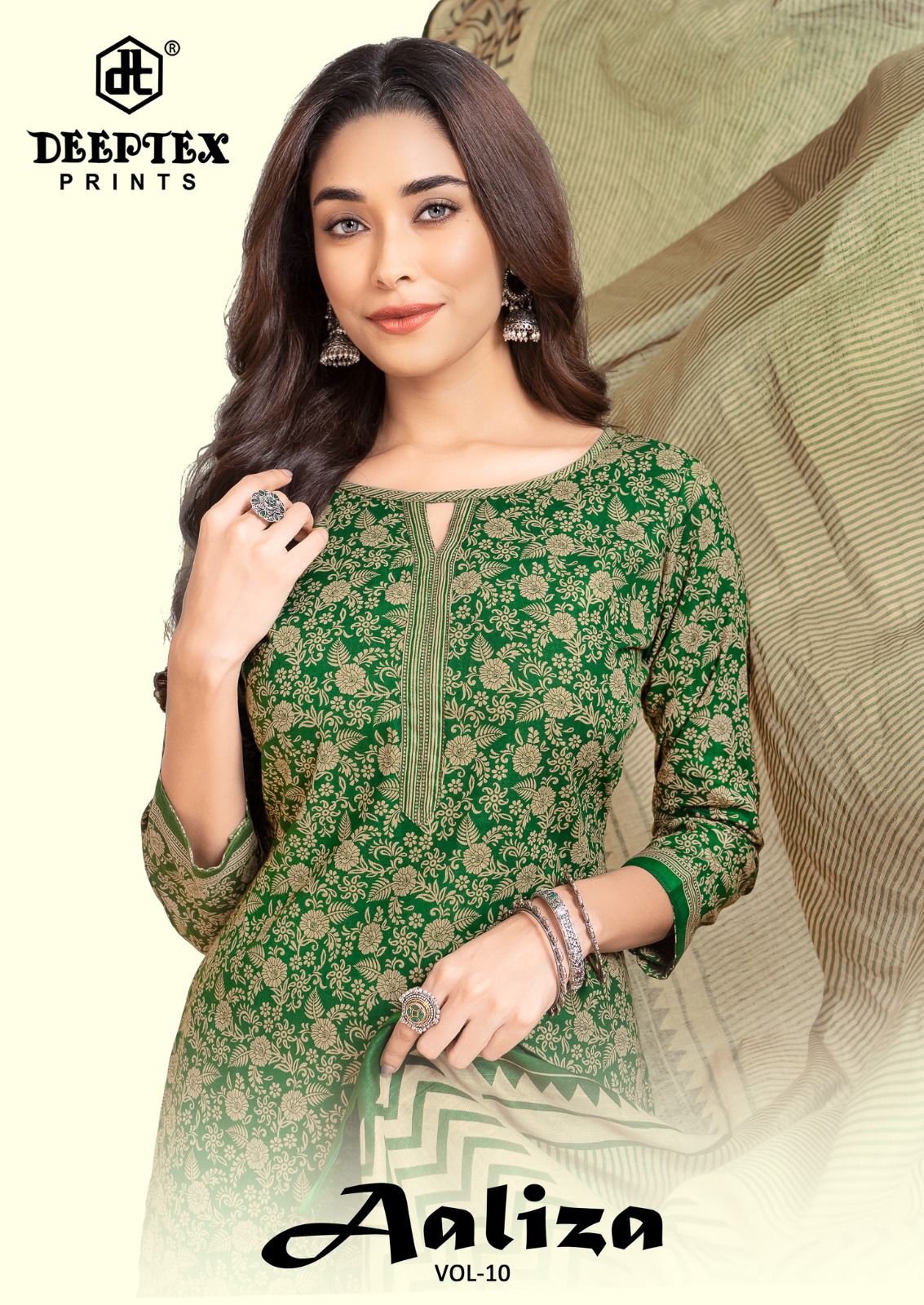 Deeptex Prints – Aaliza Vol.10     Cotton Printed Wholesale Catalog Cotton Print