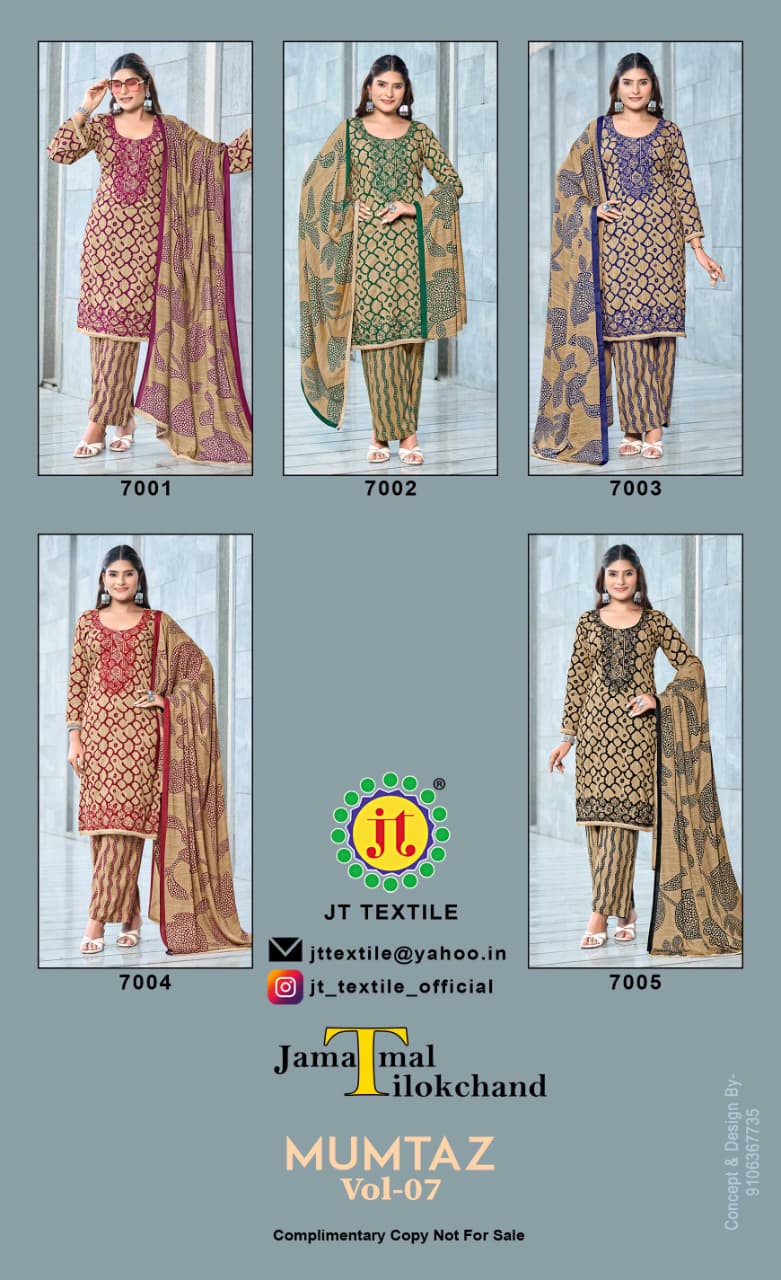 J T – Mumtaz Vol.7