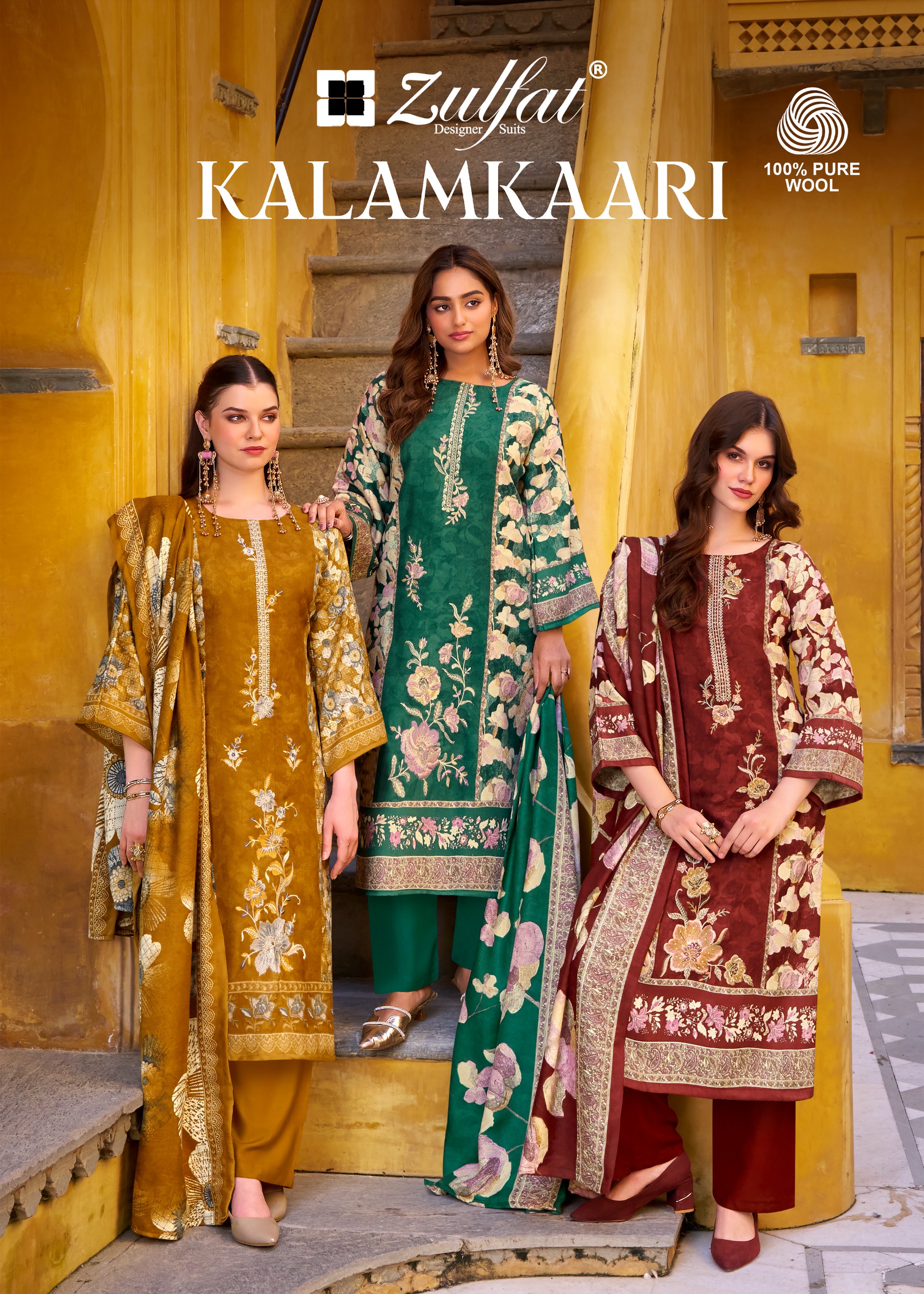 Zulfat Designer Suits – Kalamkaari