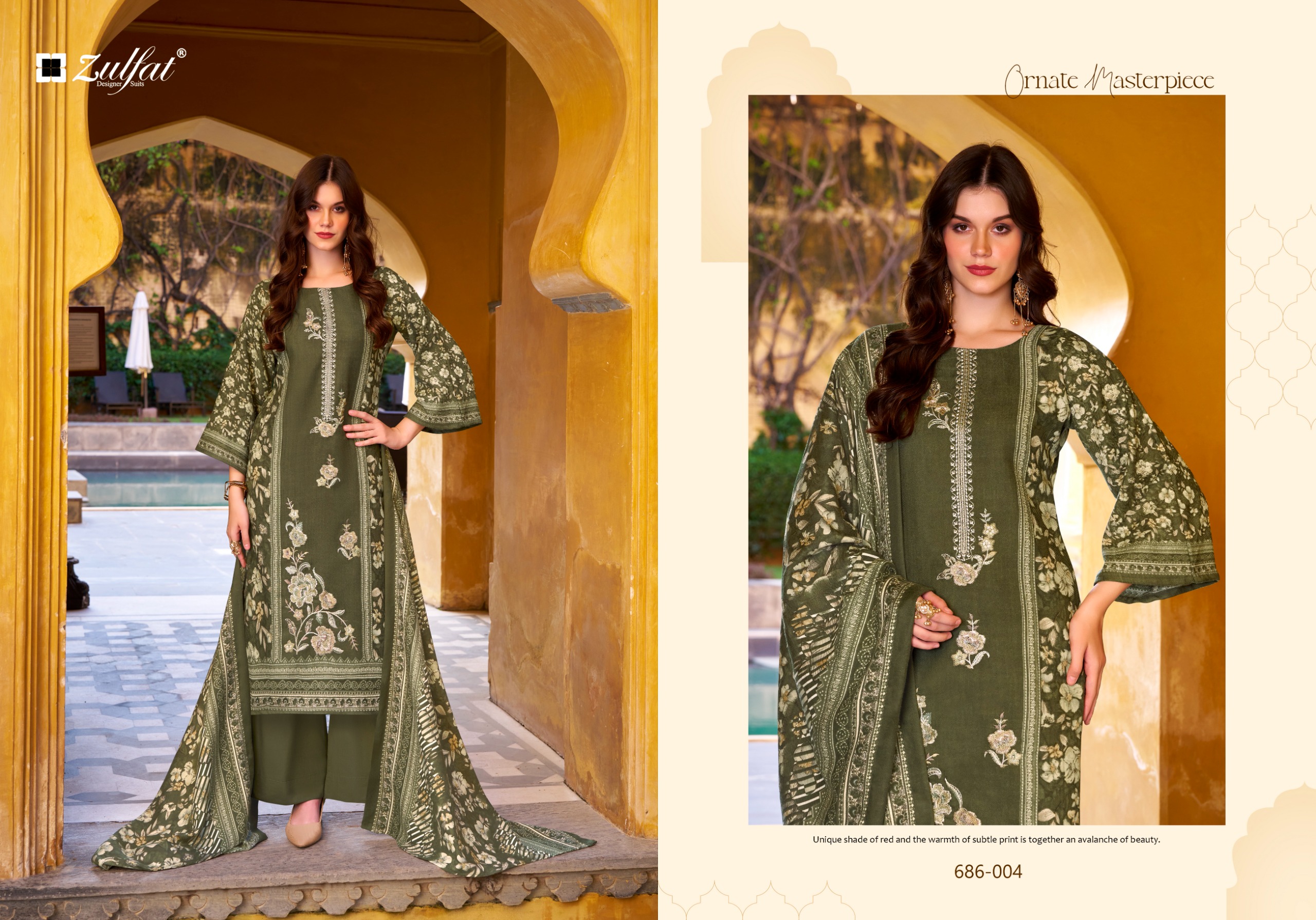 Zulfat Designer Suits – Kalamkaari