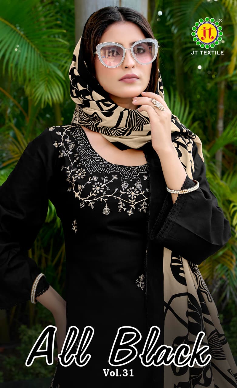 J T – All black 31