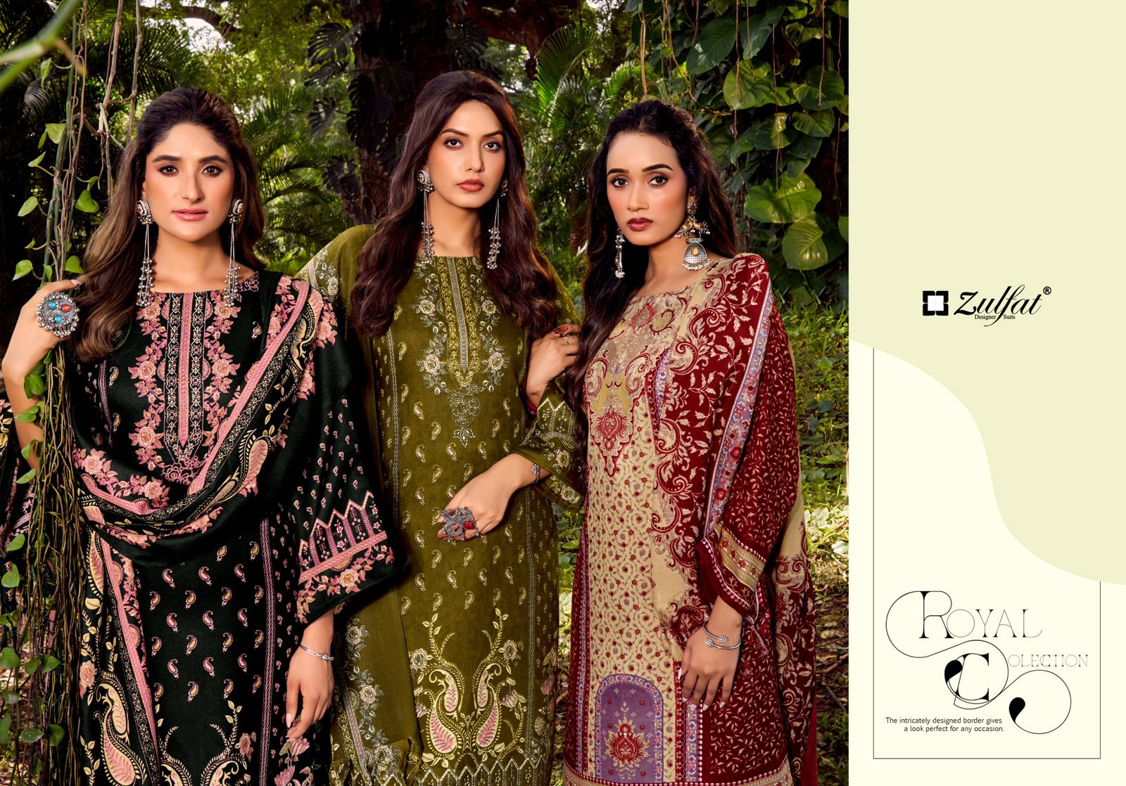 Zulfat Designer Suits – Naaz
