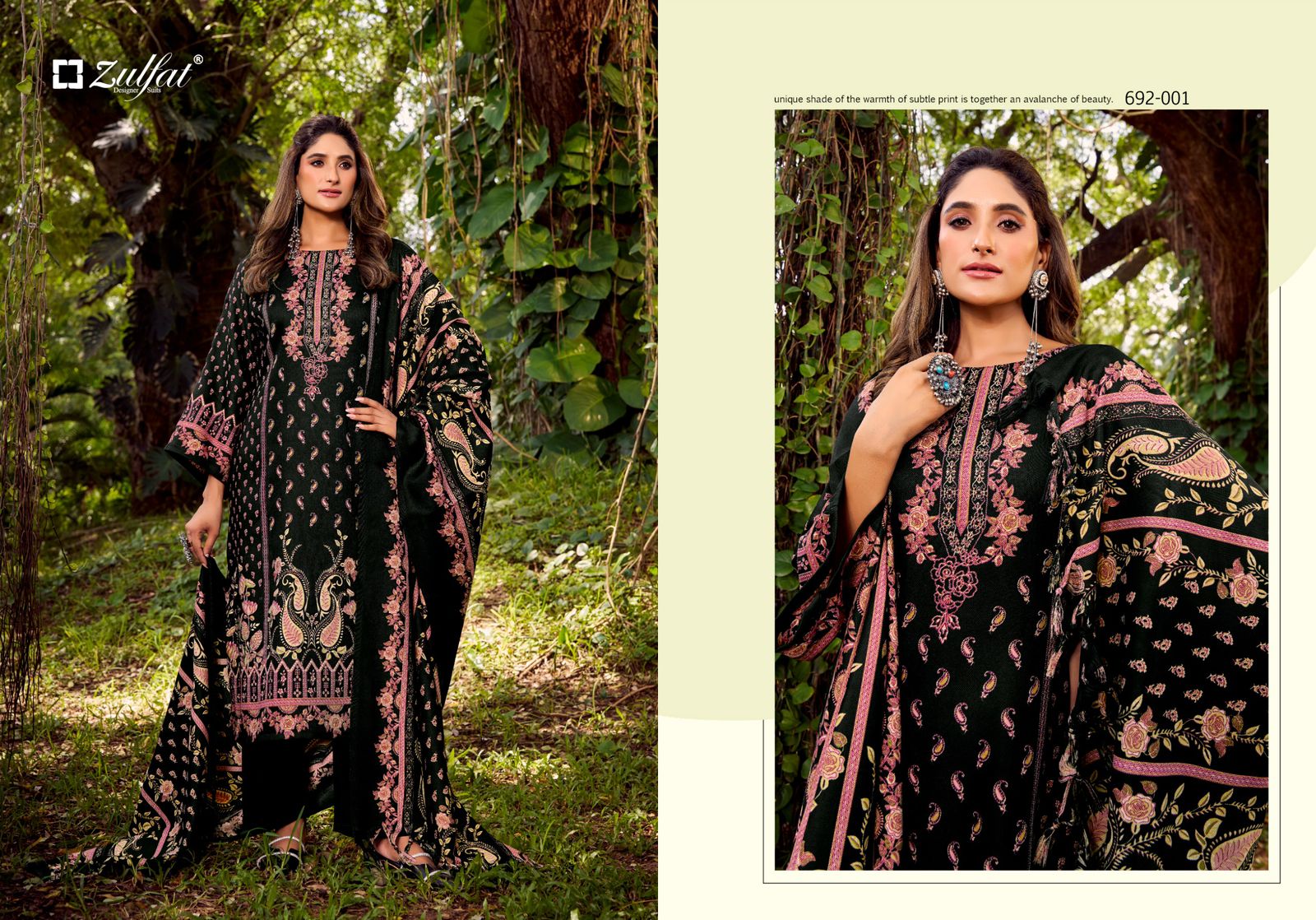 Zulfat Designer Suits – Naaz