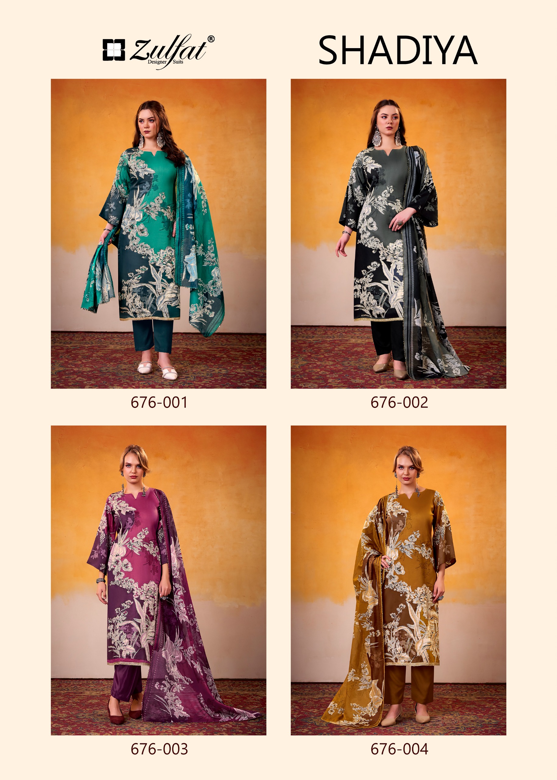 Zulfat Designer Suits – Shadiya