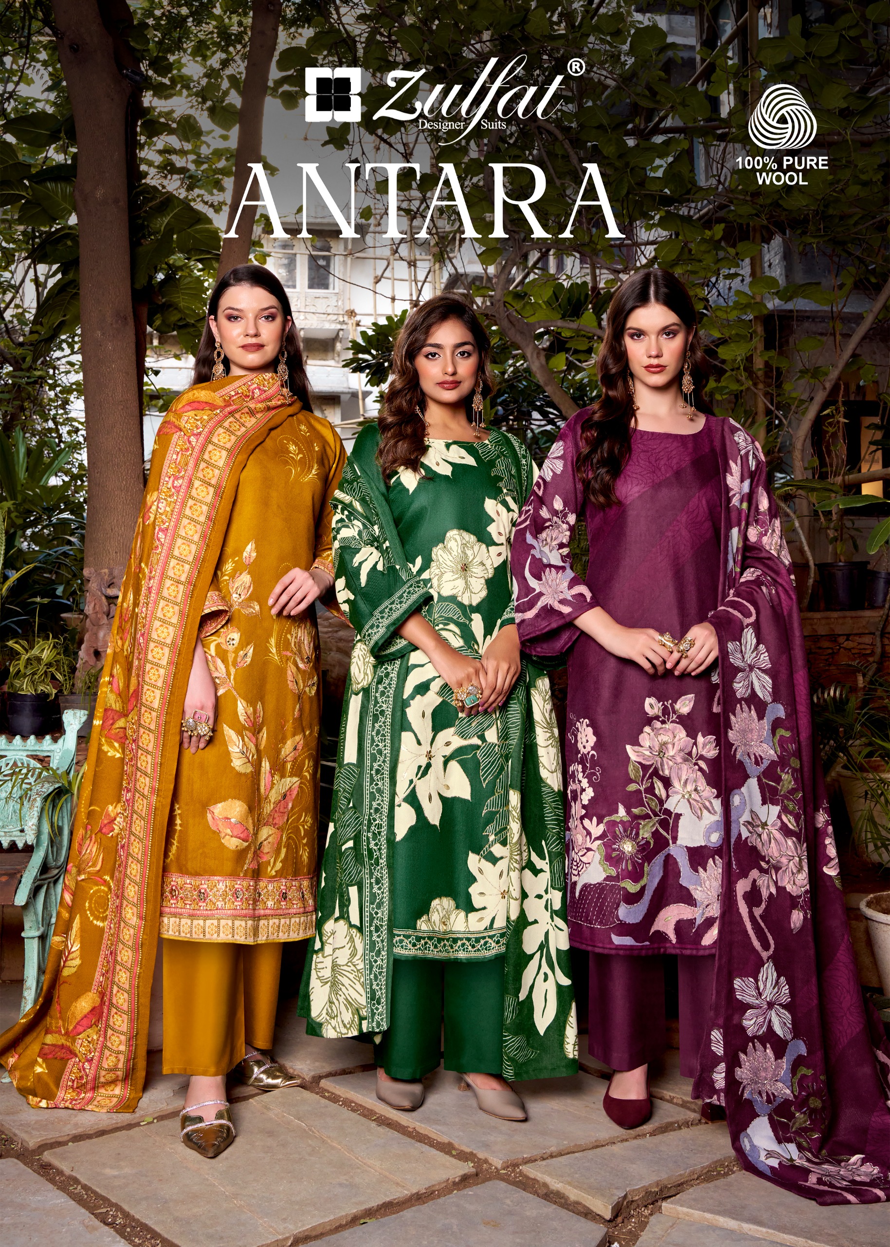 Zulfat Designer Suits – Antra     Winter Wholesale Catalog Winter Wear