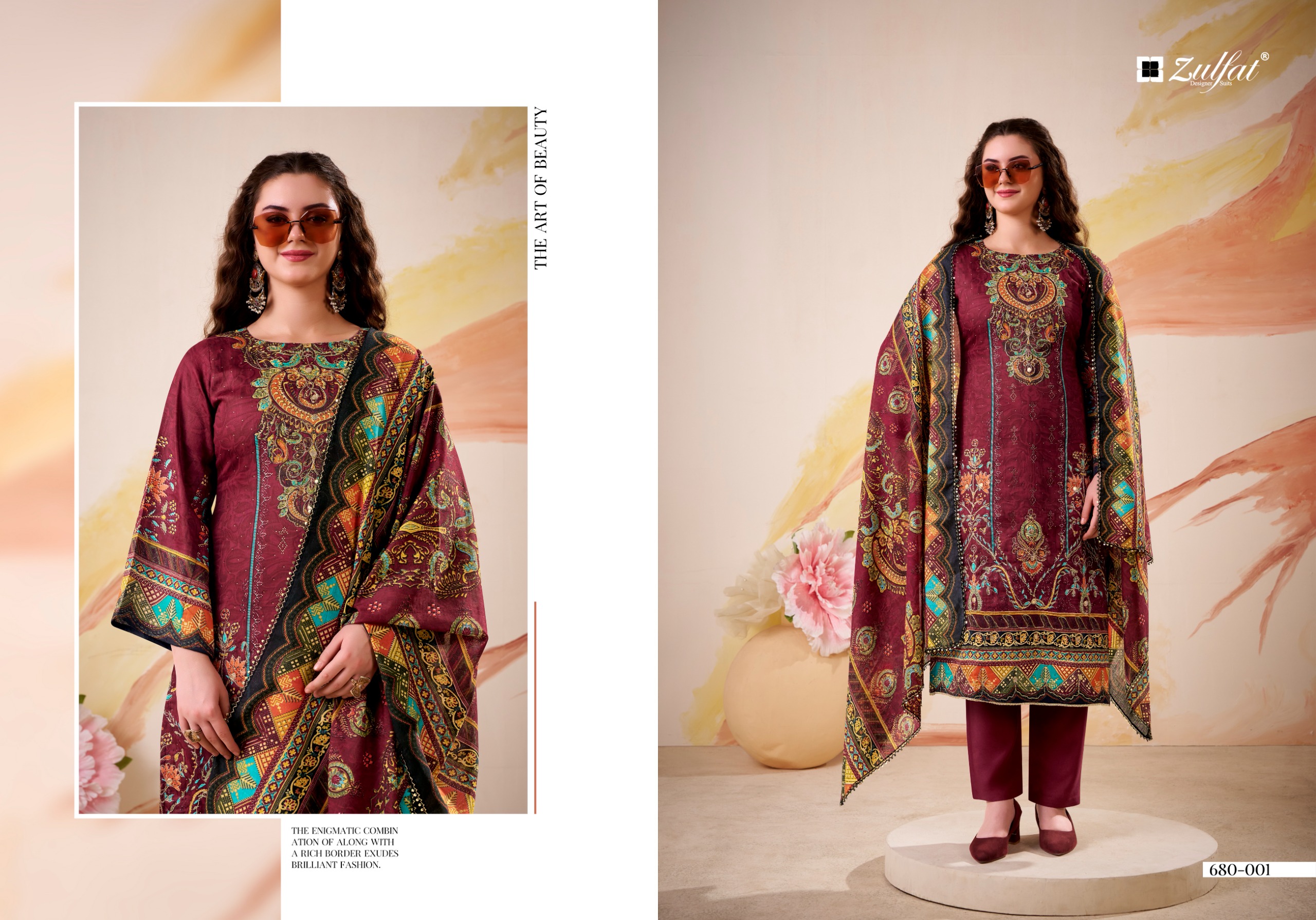 Zulfat Designer Suits - Falak Zulfat Designer Suits – Falak