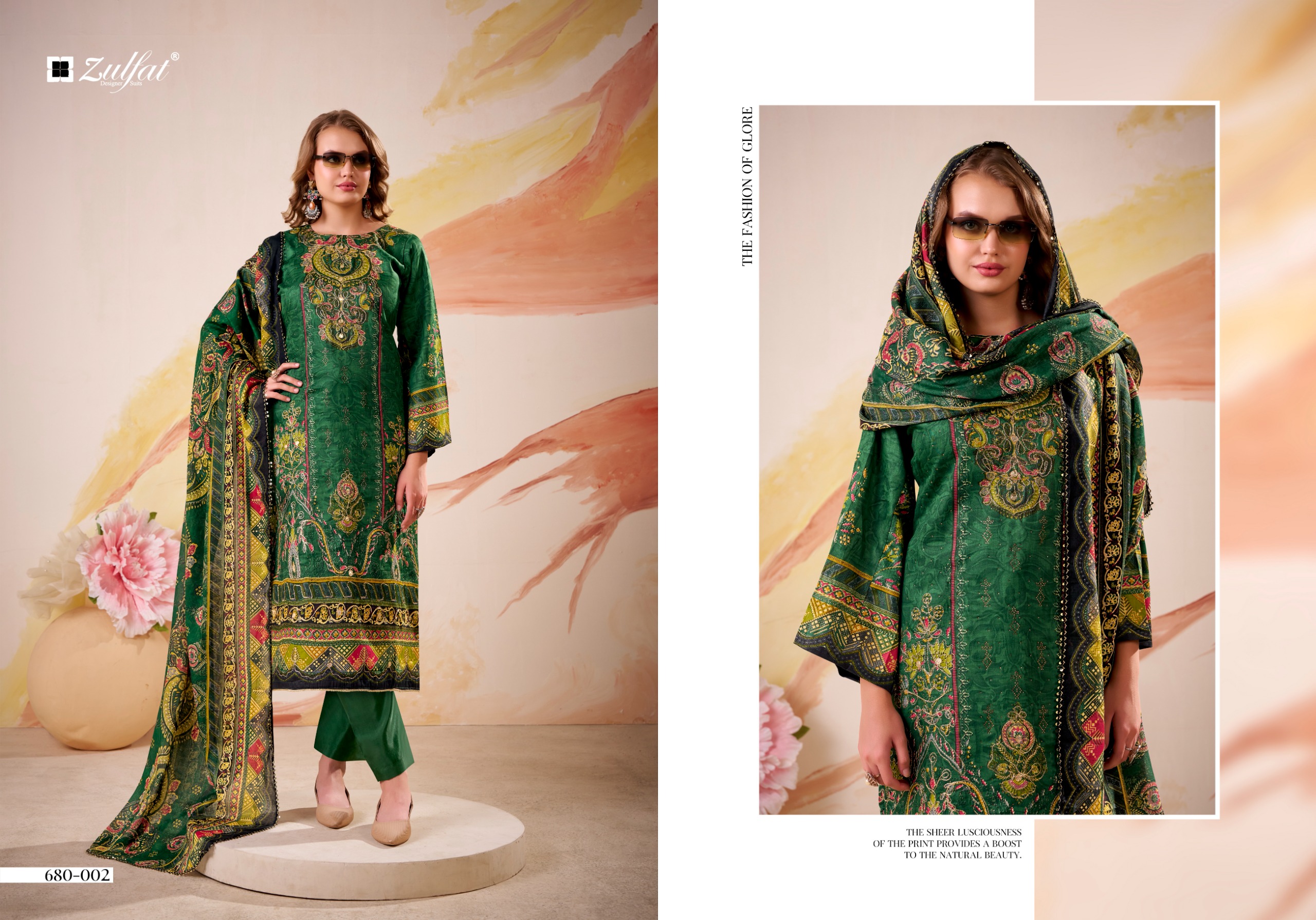 Zulfat Designer Suits - Falak Zulfat Designer Suits – Falak
