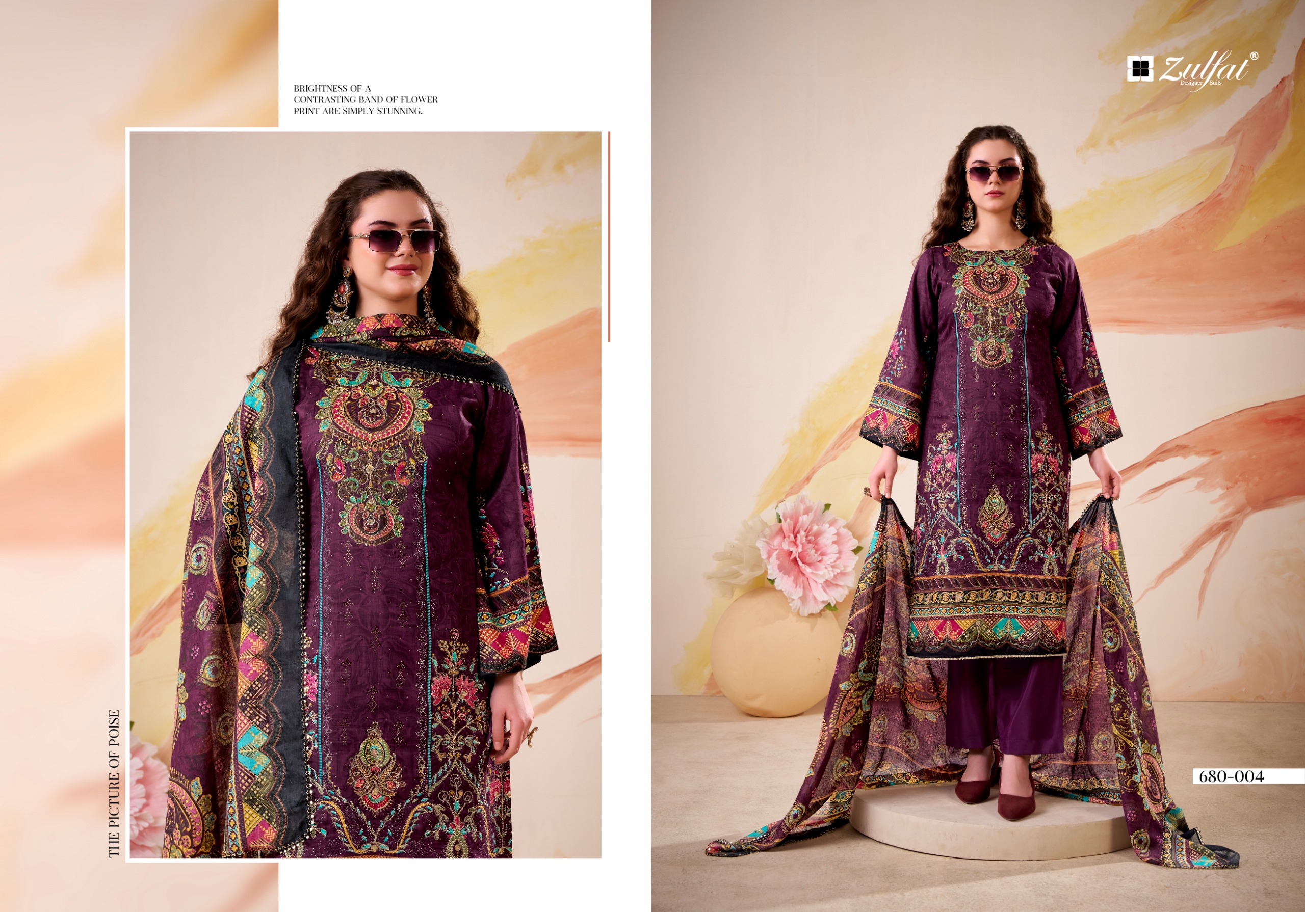 Zulfat Designer Suits - Falak Zulfat Designer Suits – Falak