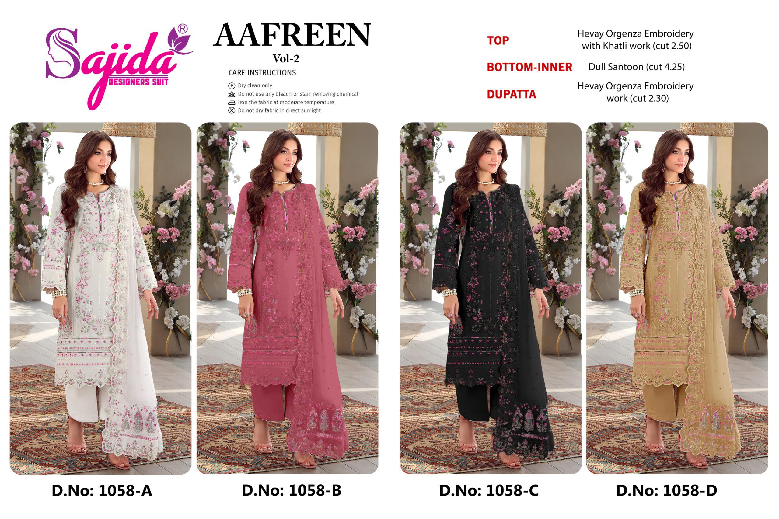 Sajida Designer – Aafreen vol.1