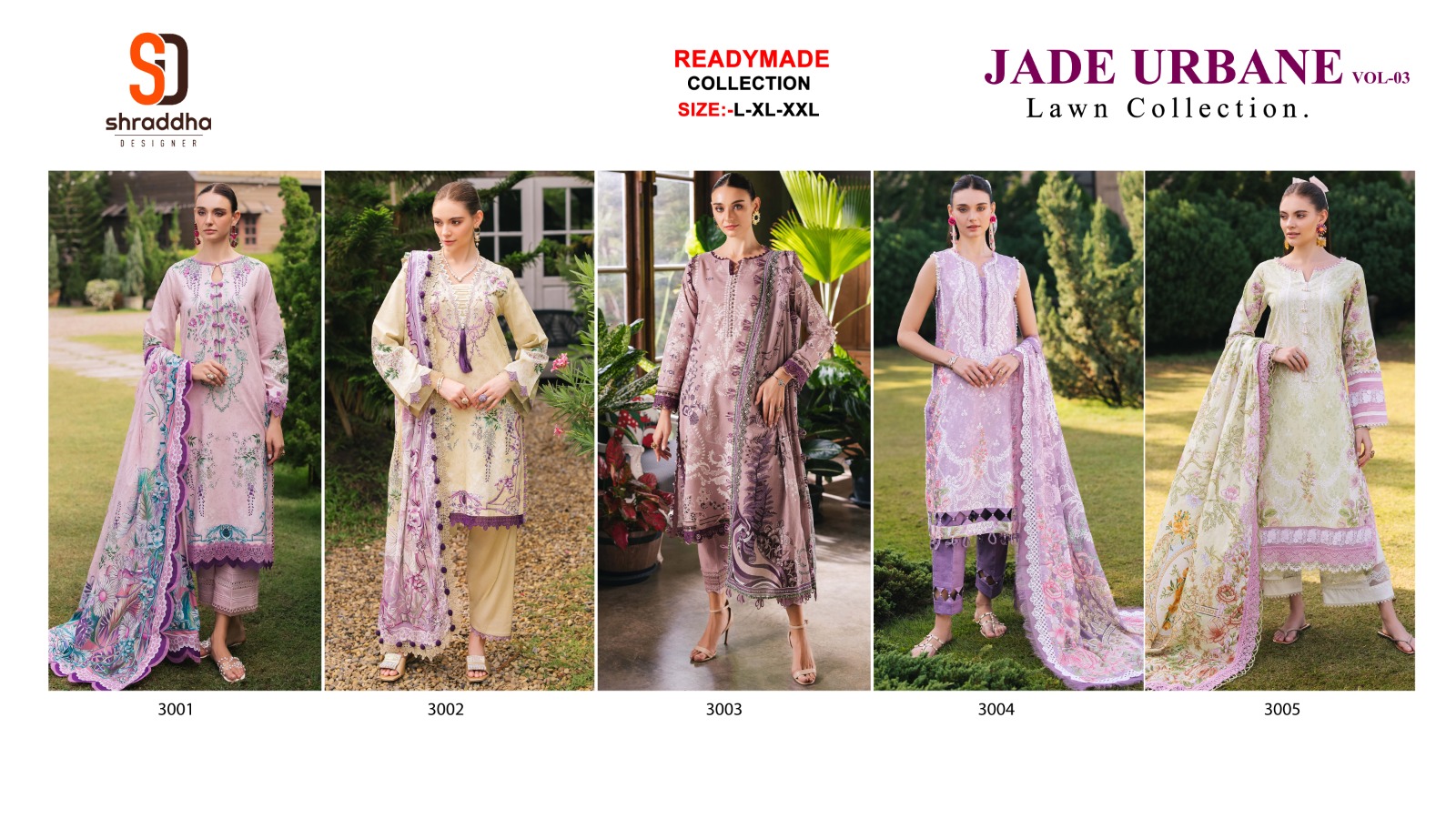 SHARADDHA DESIGNER – Jade Urban Vol.3