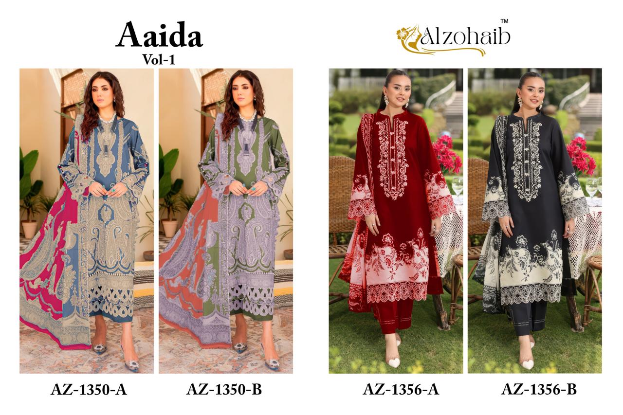 Al zohaib – Aaida Vol.1 Cotton Duptta