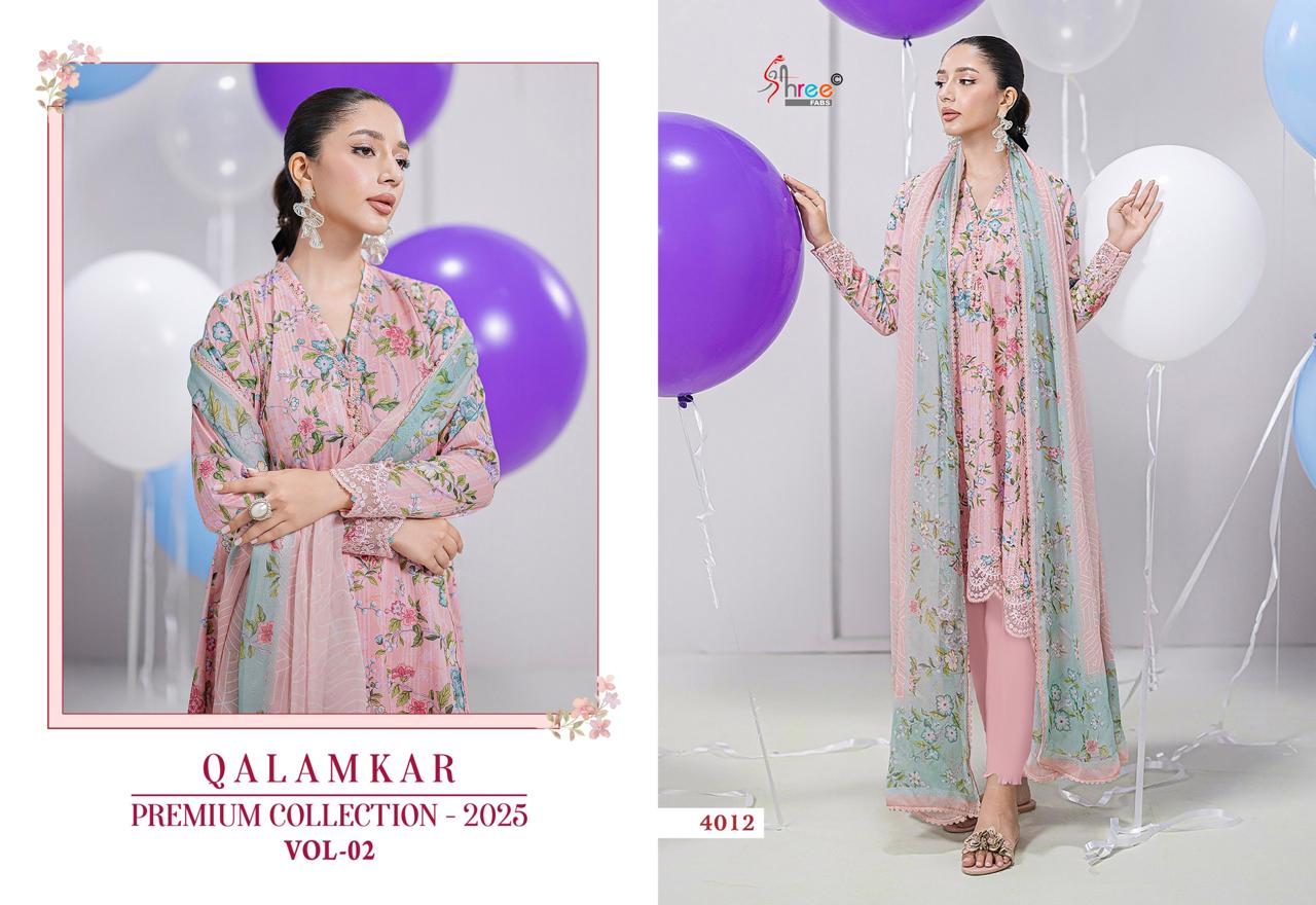 Shree Fab – Qalamkar Vol.2 Cotton Duptta