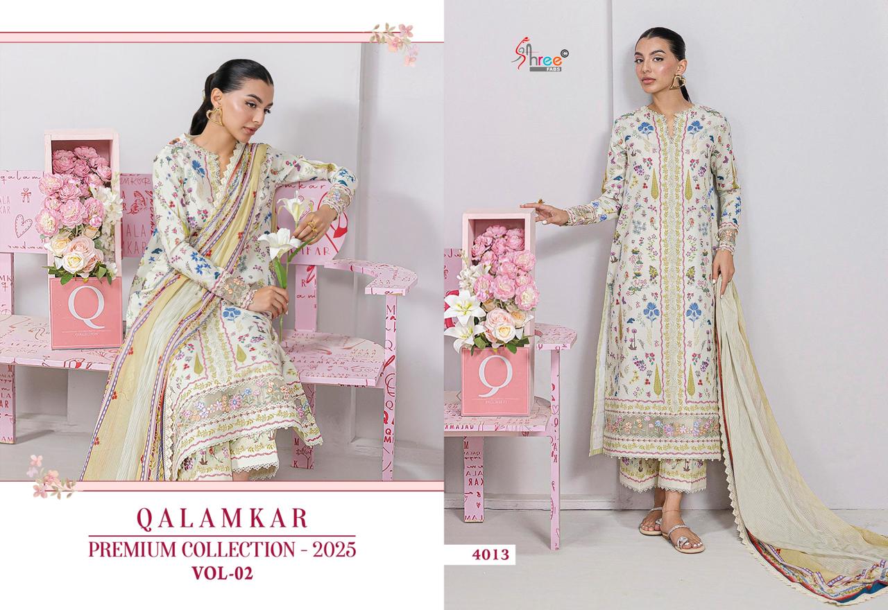 Shree Fab – Qalamkar Vol.2 Cotton Duptta