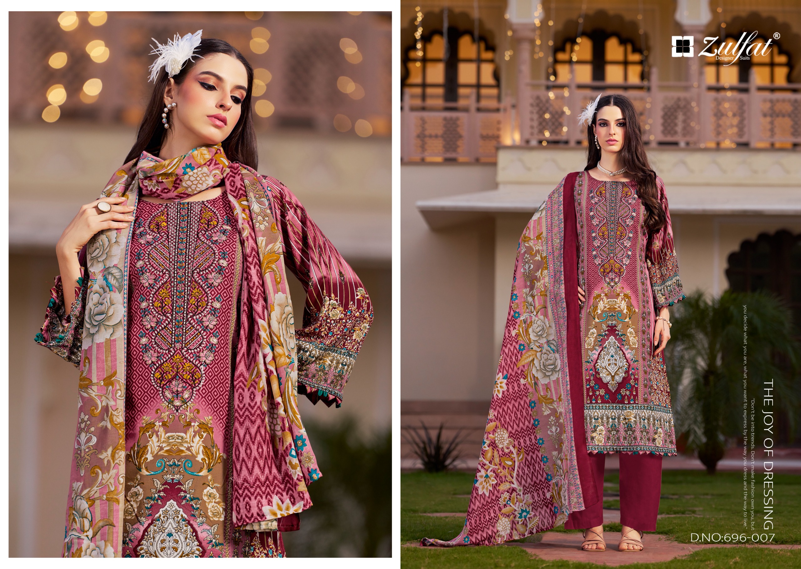Zulfat Designer Suits – Sanam