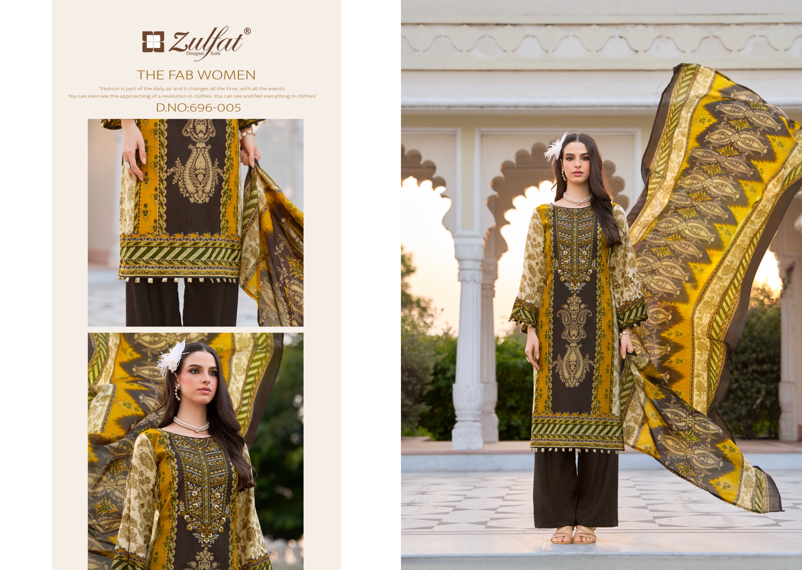 Zulfat Designer Suits – Sanam