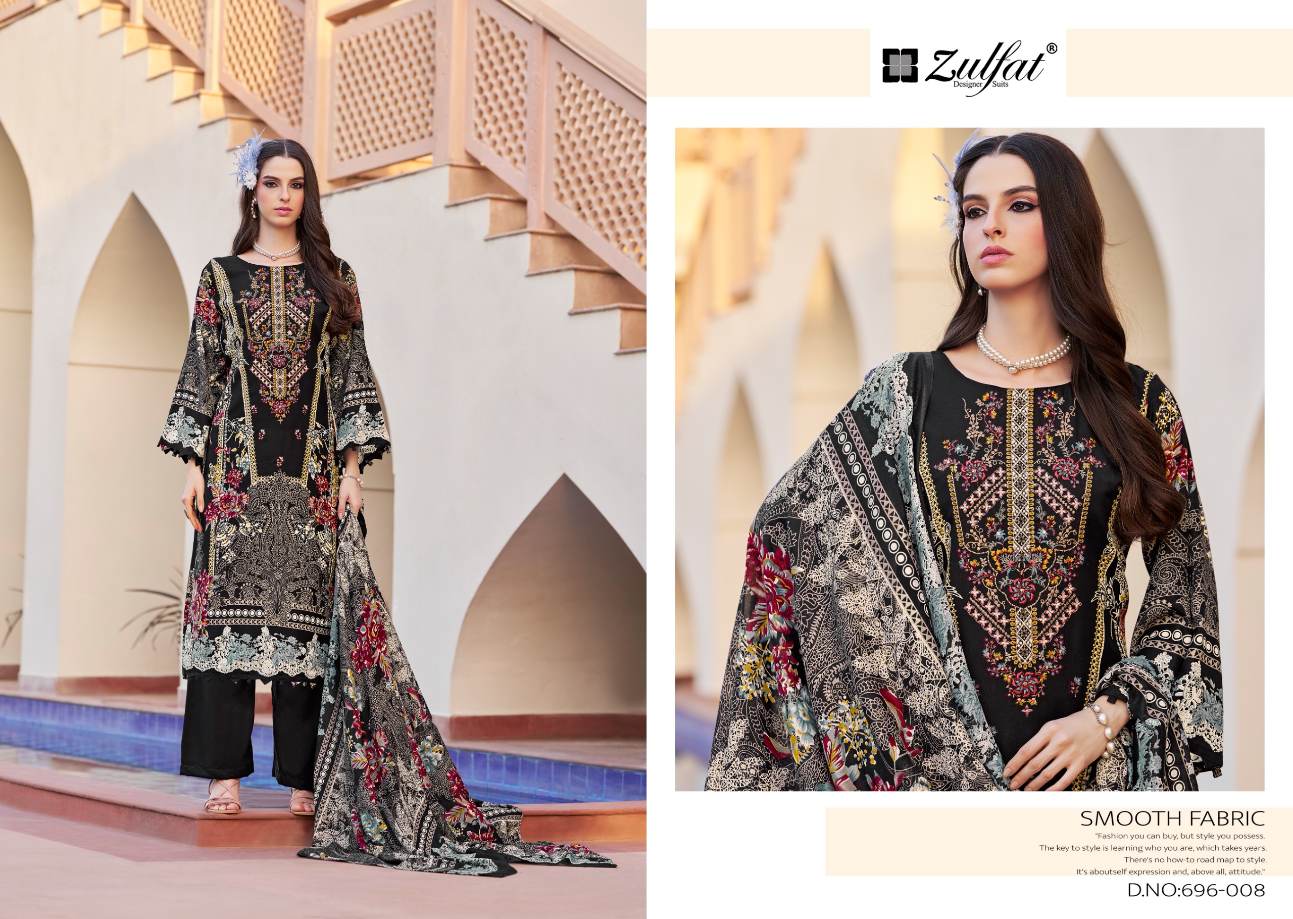 Zulfat Designer Suits – Sanam