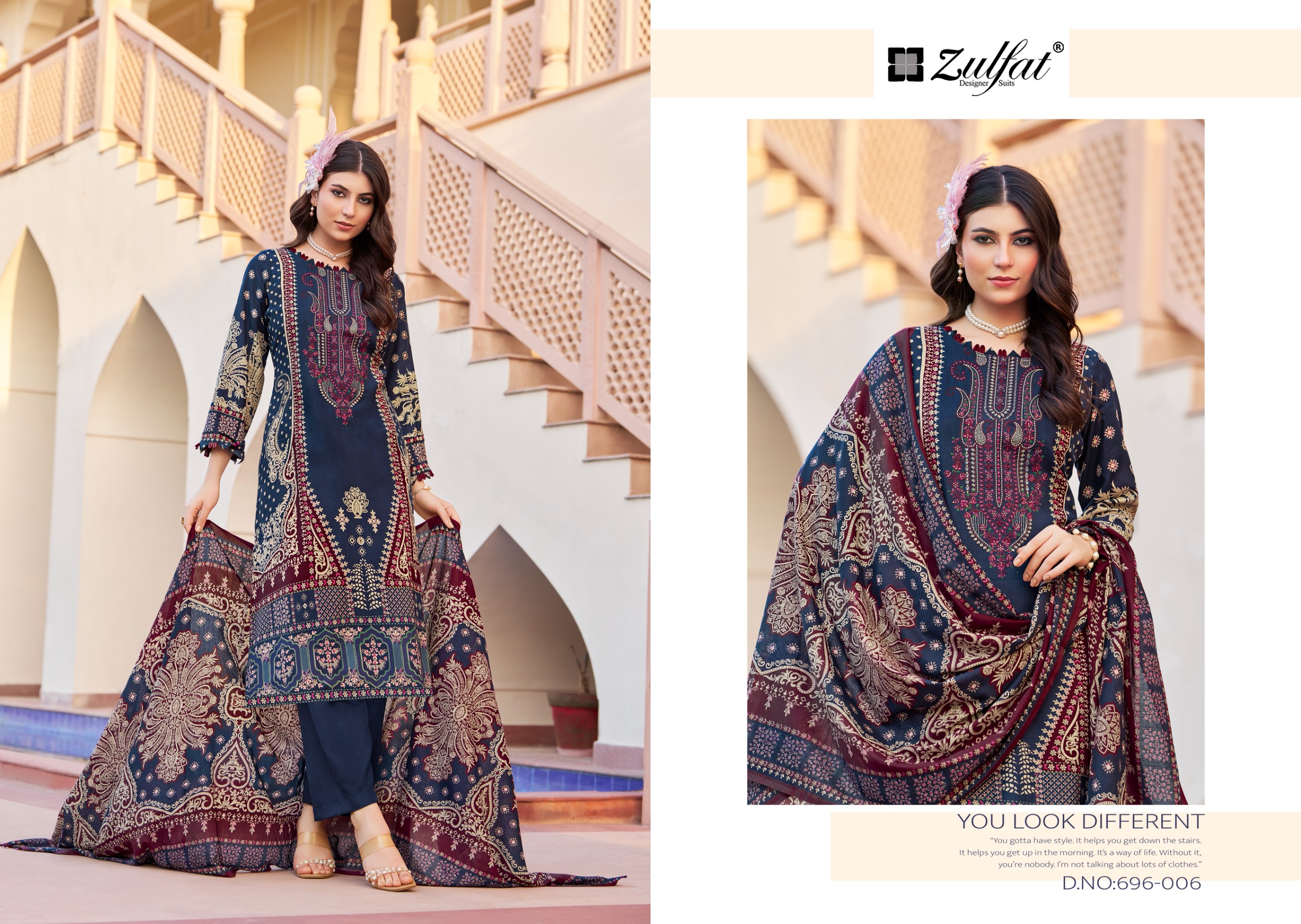 Zulfat Designer Suits – Sanam