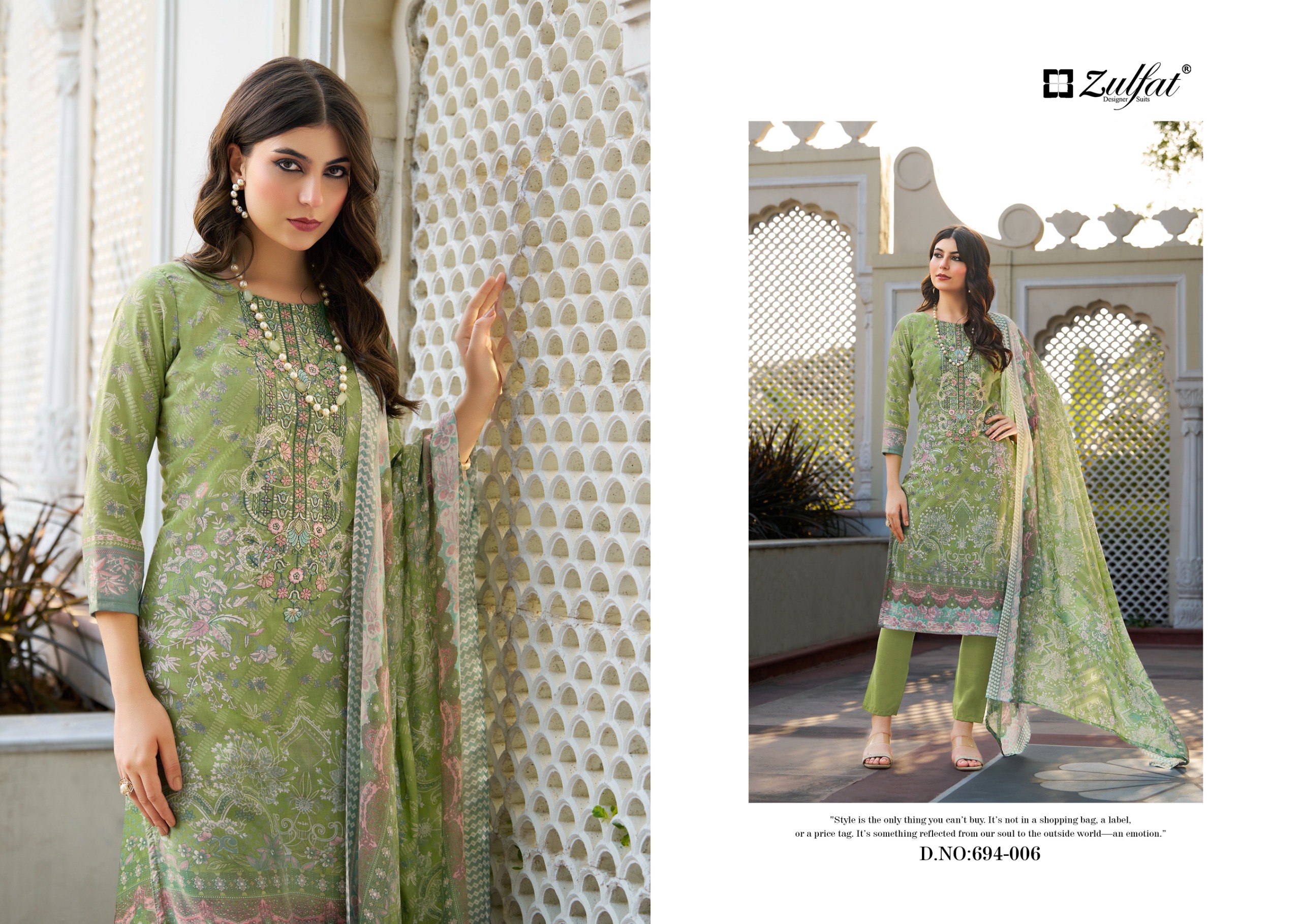 Zulfat Designer Suits – Sana Safinaz vol.2