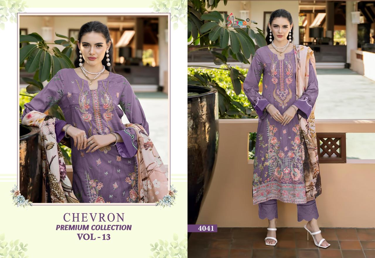 Shree Fab – Chevron Vol.13 Ciffon Duptta