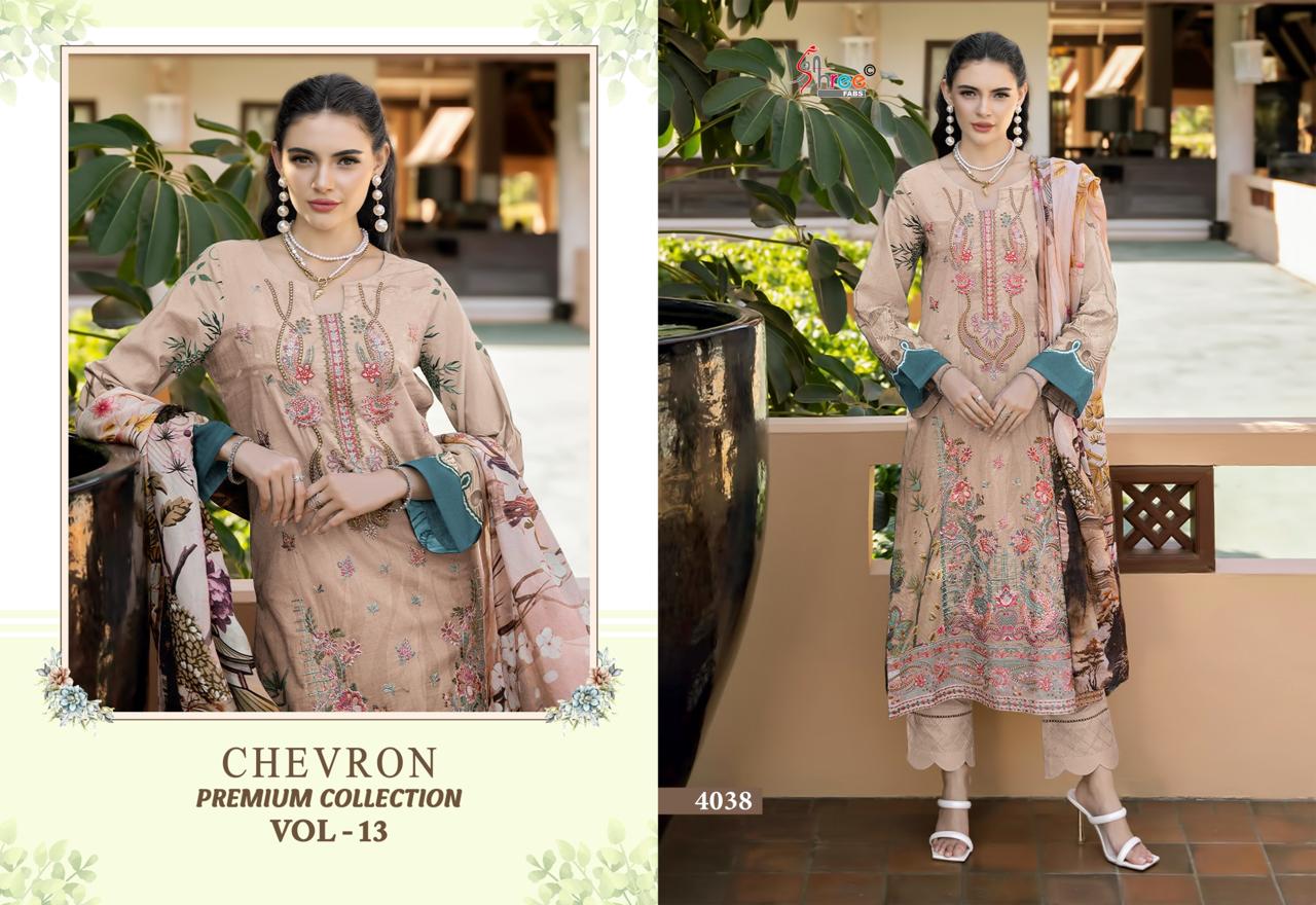 Shree Fab – Chevron Vol.13 Ciffon Duptta