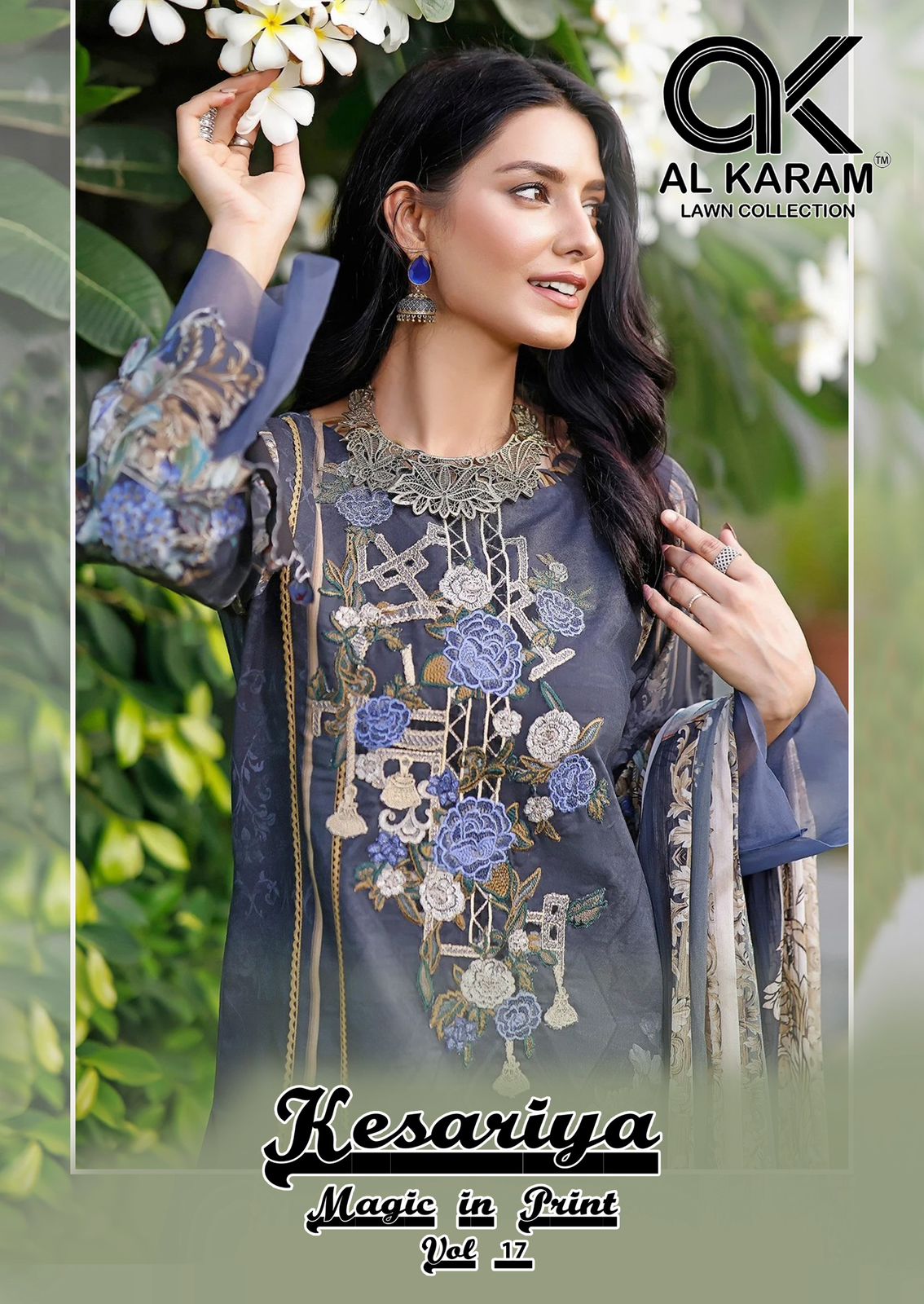 Al Karm – Kesariya Magic Print Vol.17     Salwar Suit Wholesale Catalog Any Occasion