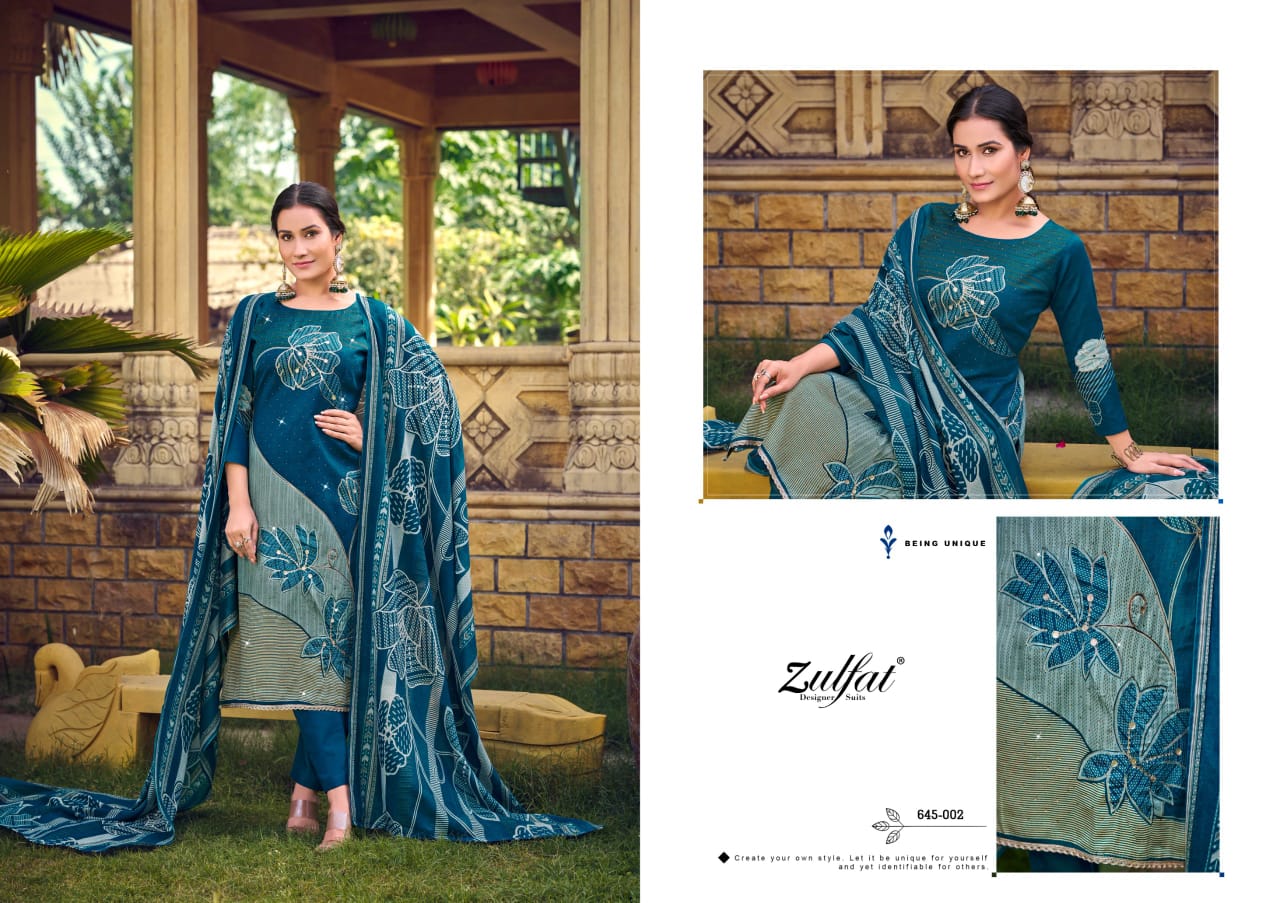 Zulfat Designer Suits - Sajni vol.7 Zulfat Designer Suits – Sajni vol.7