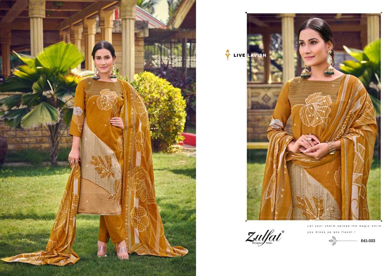 Zulfat Designer Suits - Sajni vol.7 Zulfat Designer Suits – Sajni vol.7