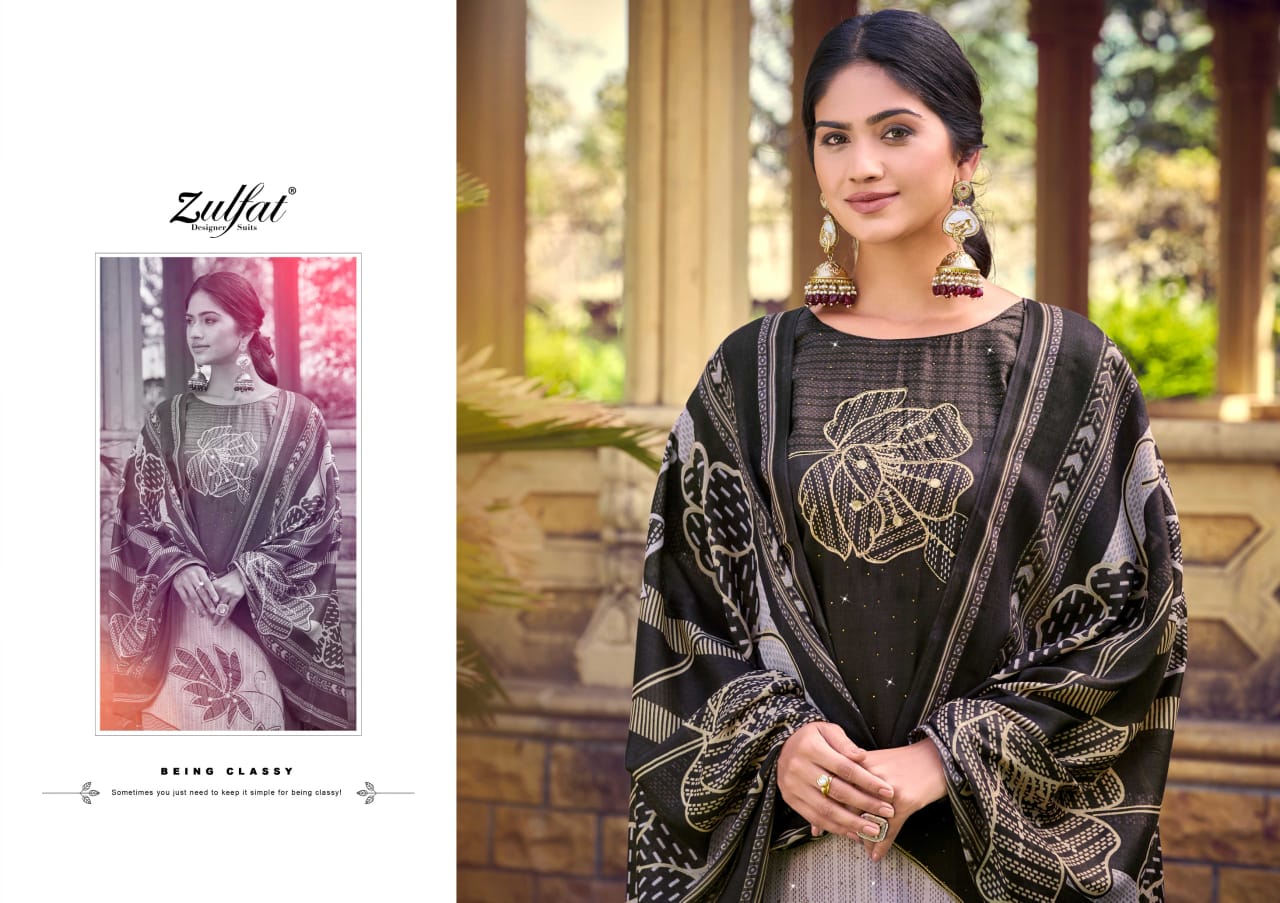 Zulfat Designer Suits - Sajni vol.7 Zulfat Designer Suits – Sajni vol.7