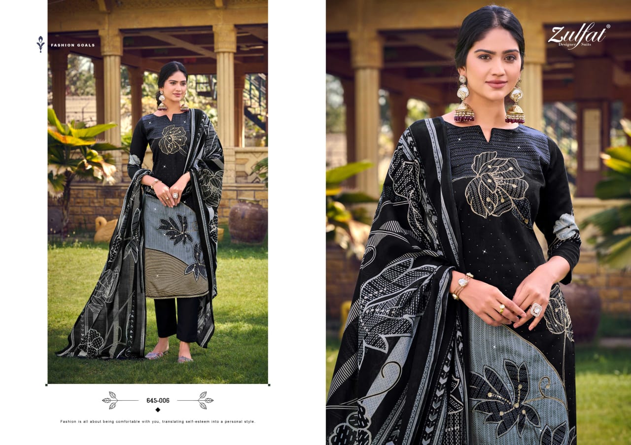 Zulfat Designer Suits - Sajni vol.7 Zulfat Designer Suits – Sajni vol.7