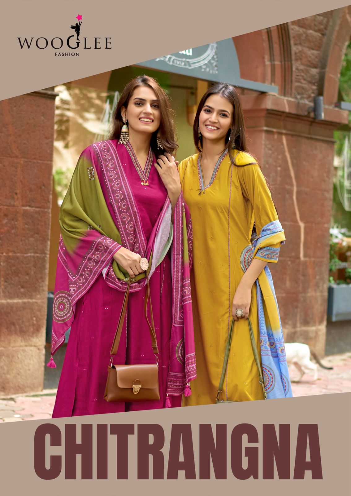 Wooglee – Chitrangna     Kurti Wholesale Catalog Any Occasion