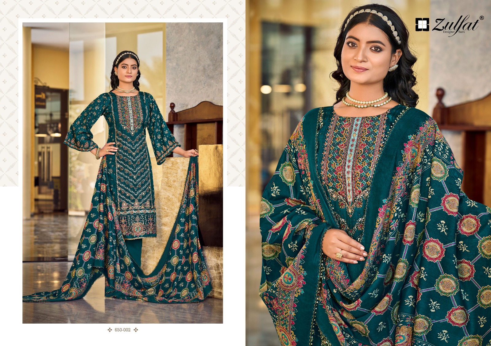 Zulfat Designer Suits – Sangini vol.7
