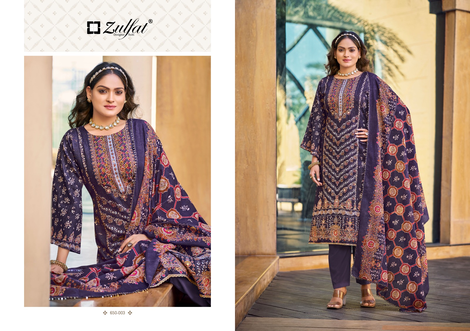 Zulfat Designer Suits – Sangini vol.7