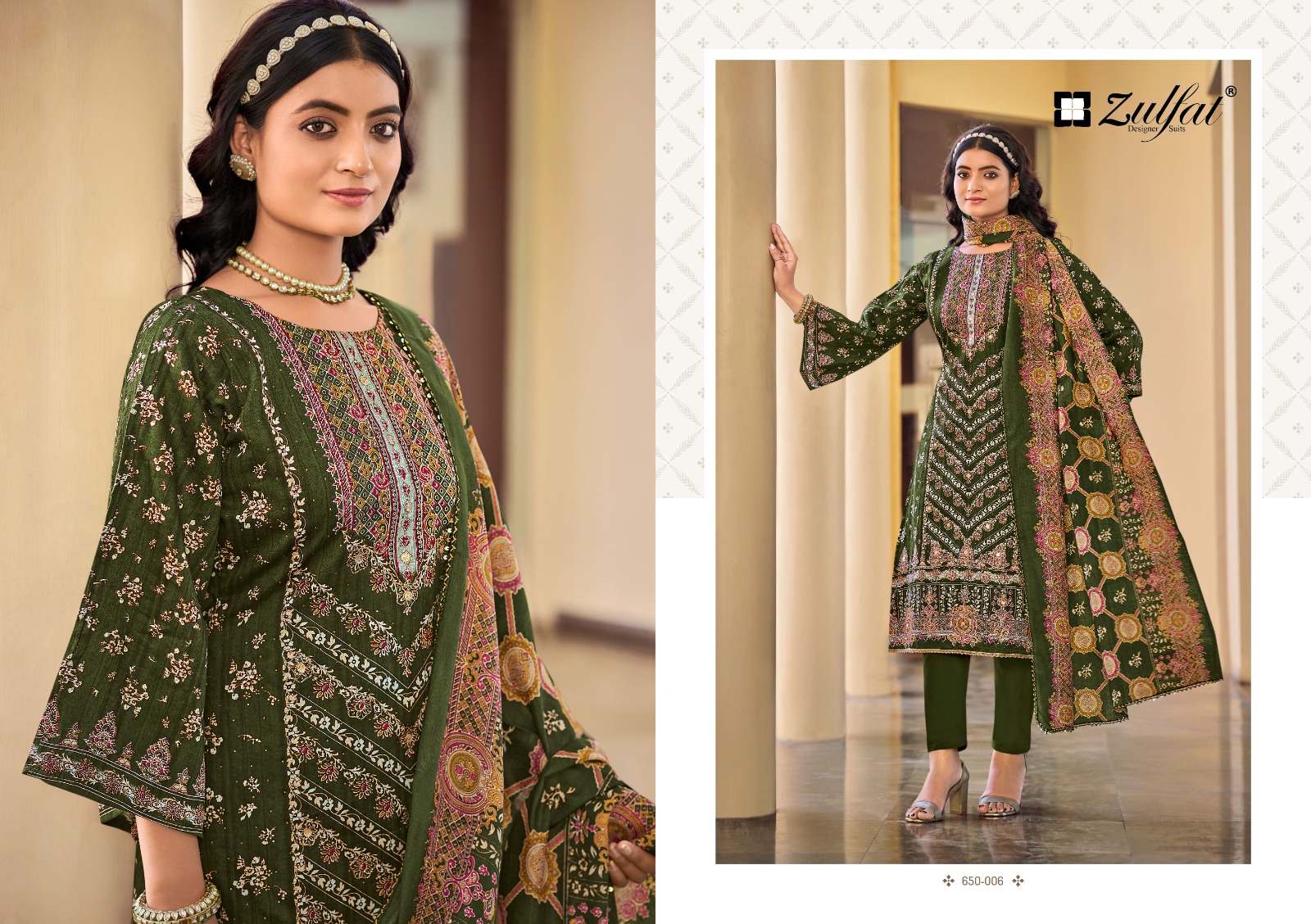 Zulfat Designer Suits – Sangini vol.7