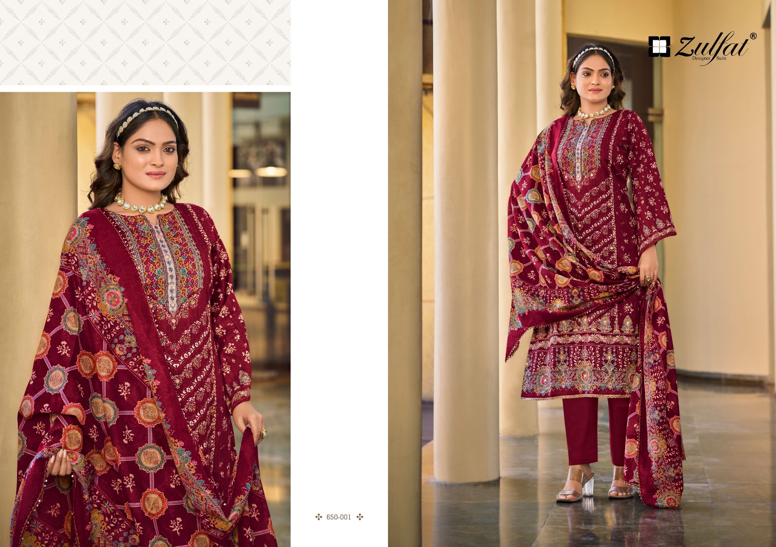 Zulfat Designer Suits – Sangini vol.7