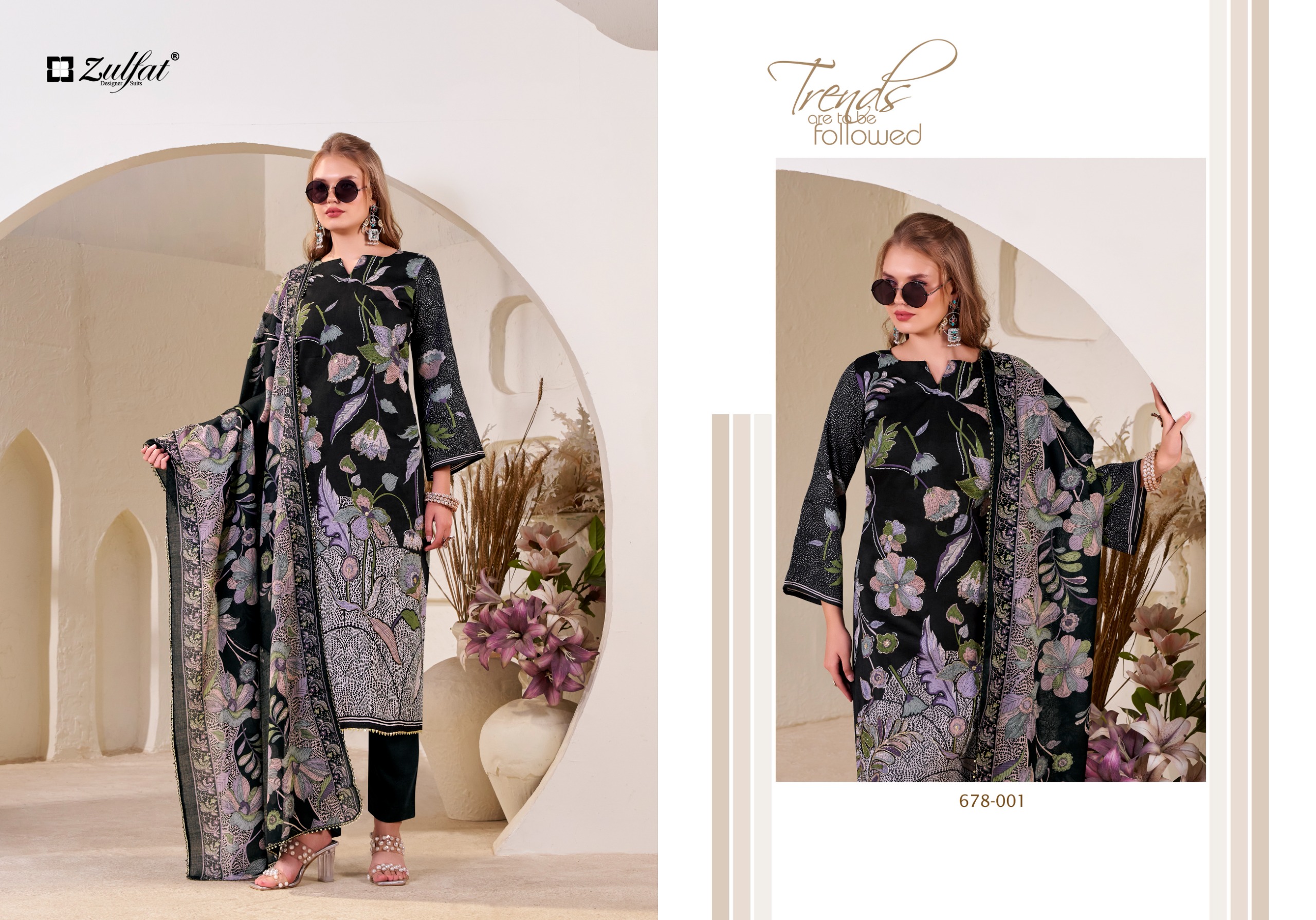 Zulfat Designer Suits – Nasreen