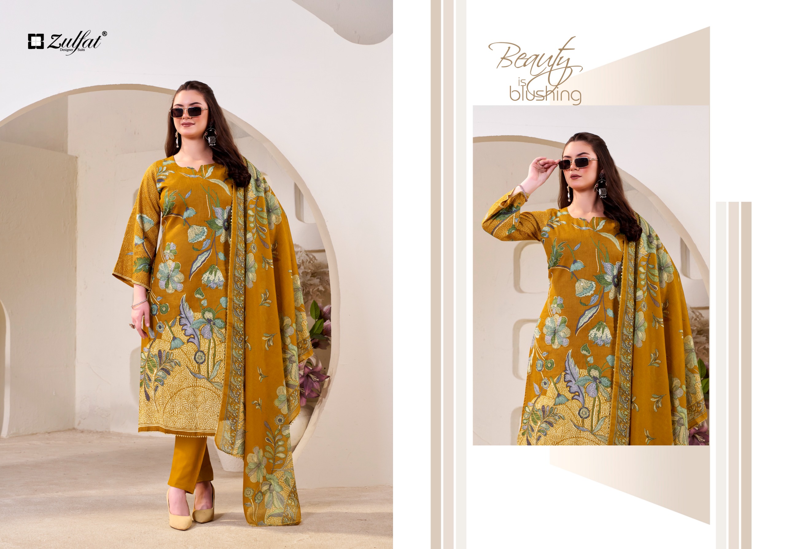 Zulfat Designer Suits – Nasreen