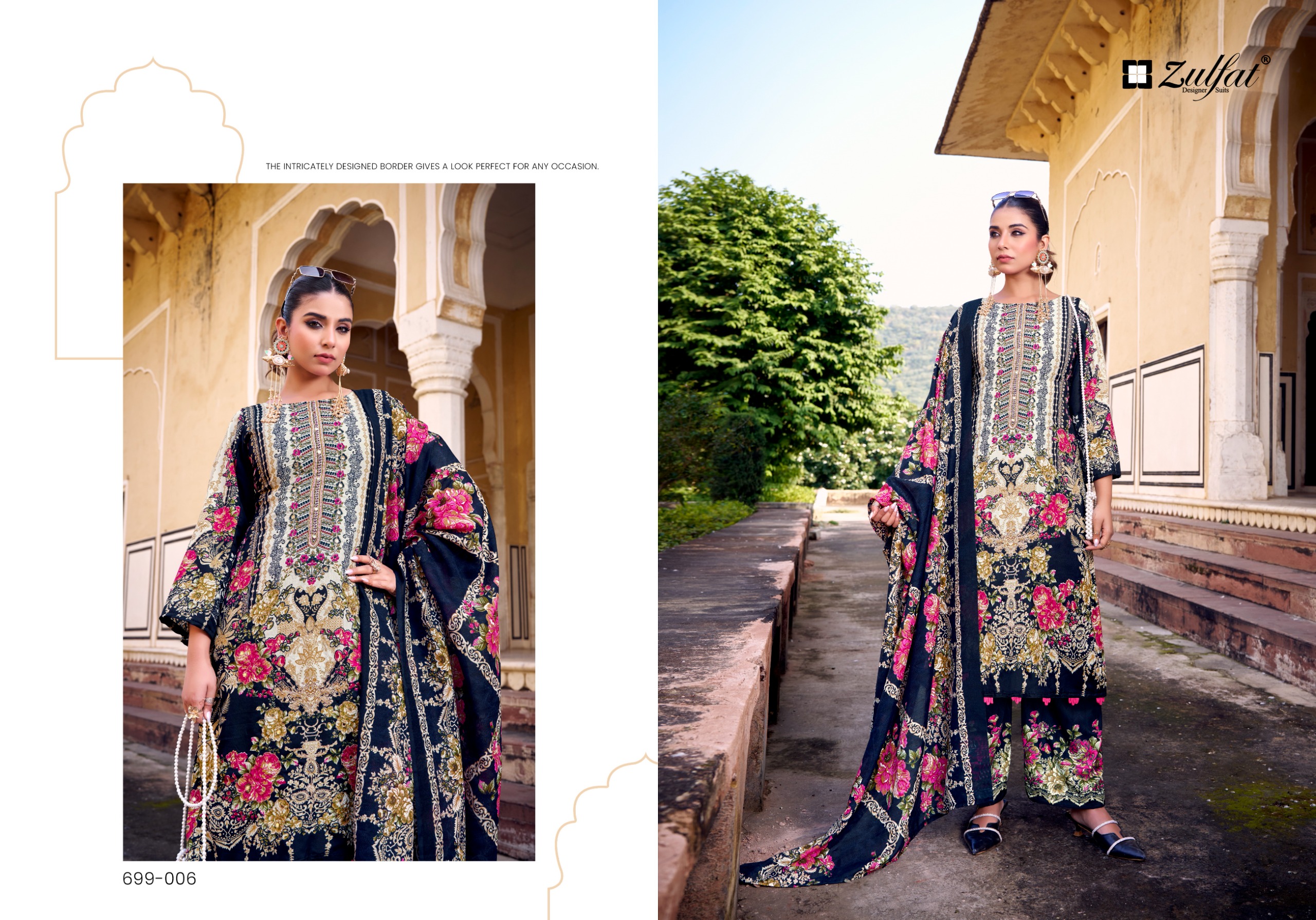Zulfat Designer Suits – Shaheena