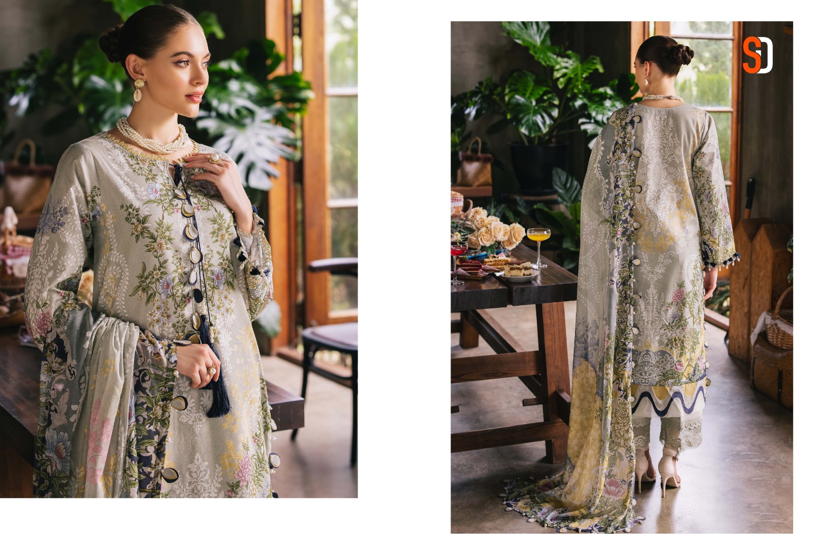 Sharaddha Designer – Jade Urban vol.1 Ciffon Duptta