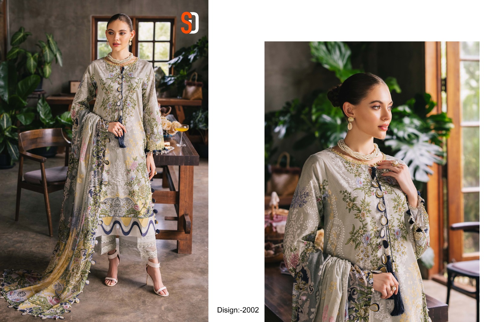 Sharaddha Designer – Jade Urban vol.1 Ciffon Duptta