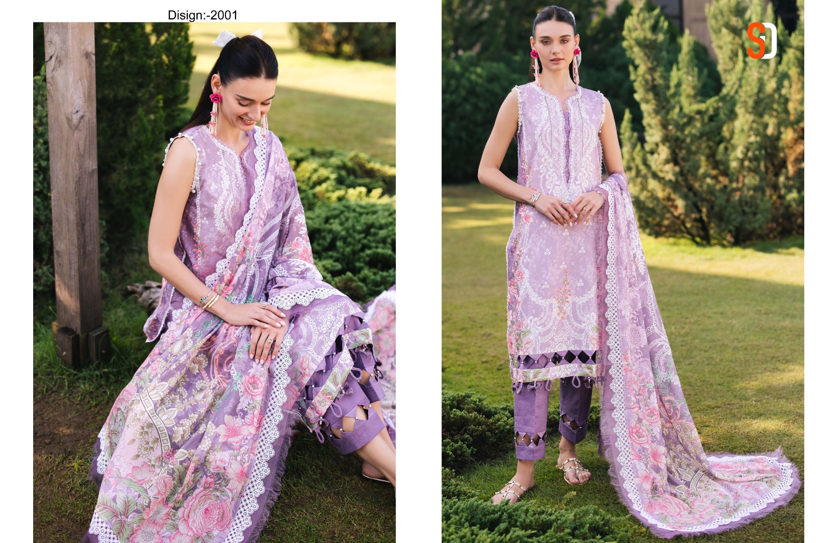 Sharaddha Designer – Jade Urban vol.1 Ciffon Duptta