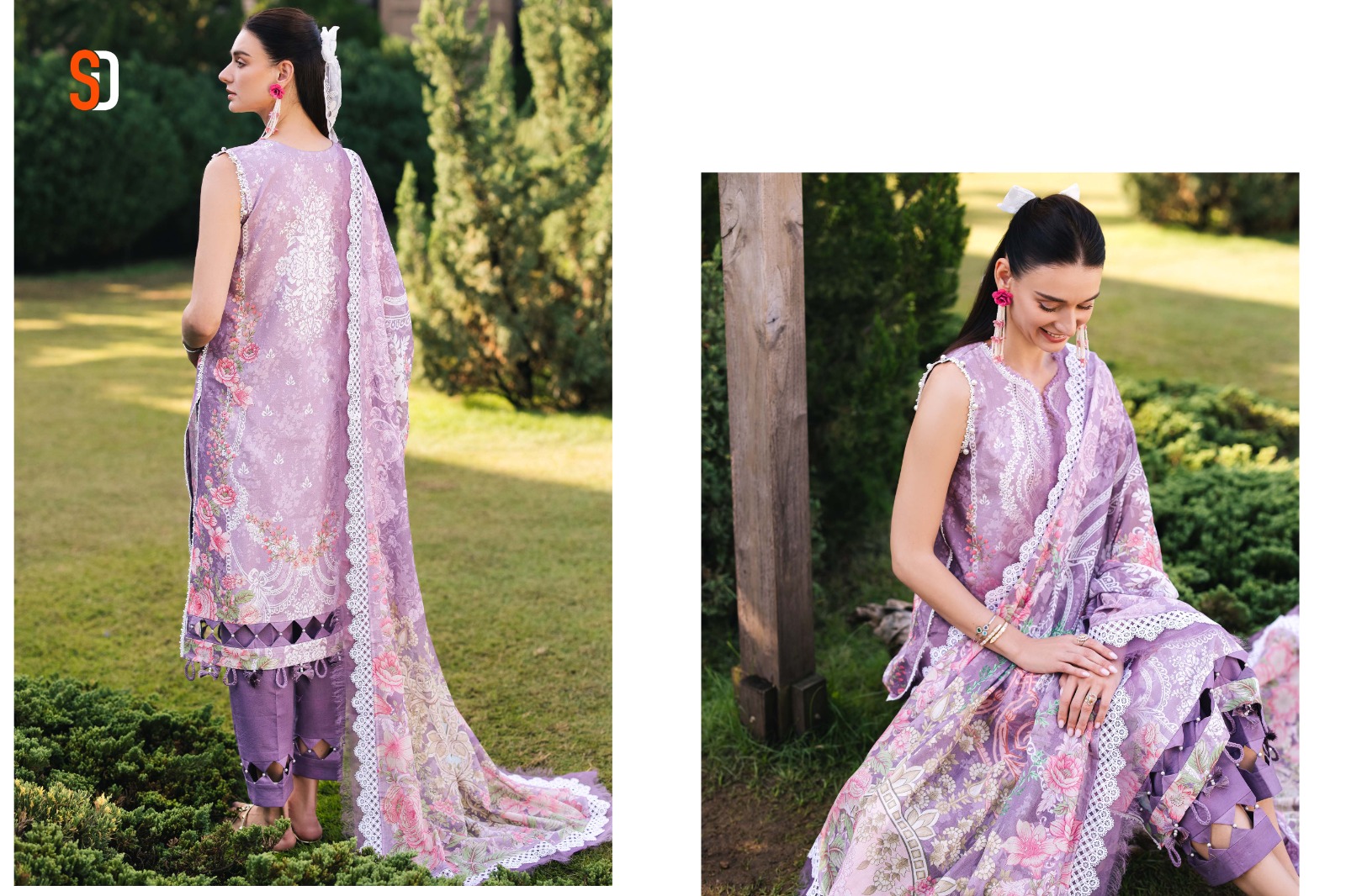 Sharaddha Designer – Jade Urban vol.1 Ciffon Duptta