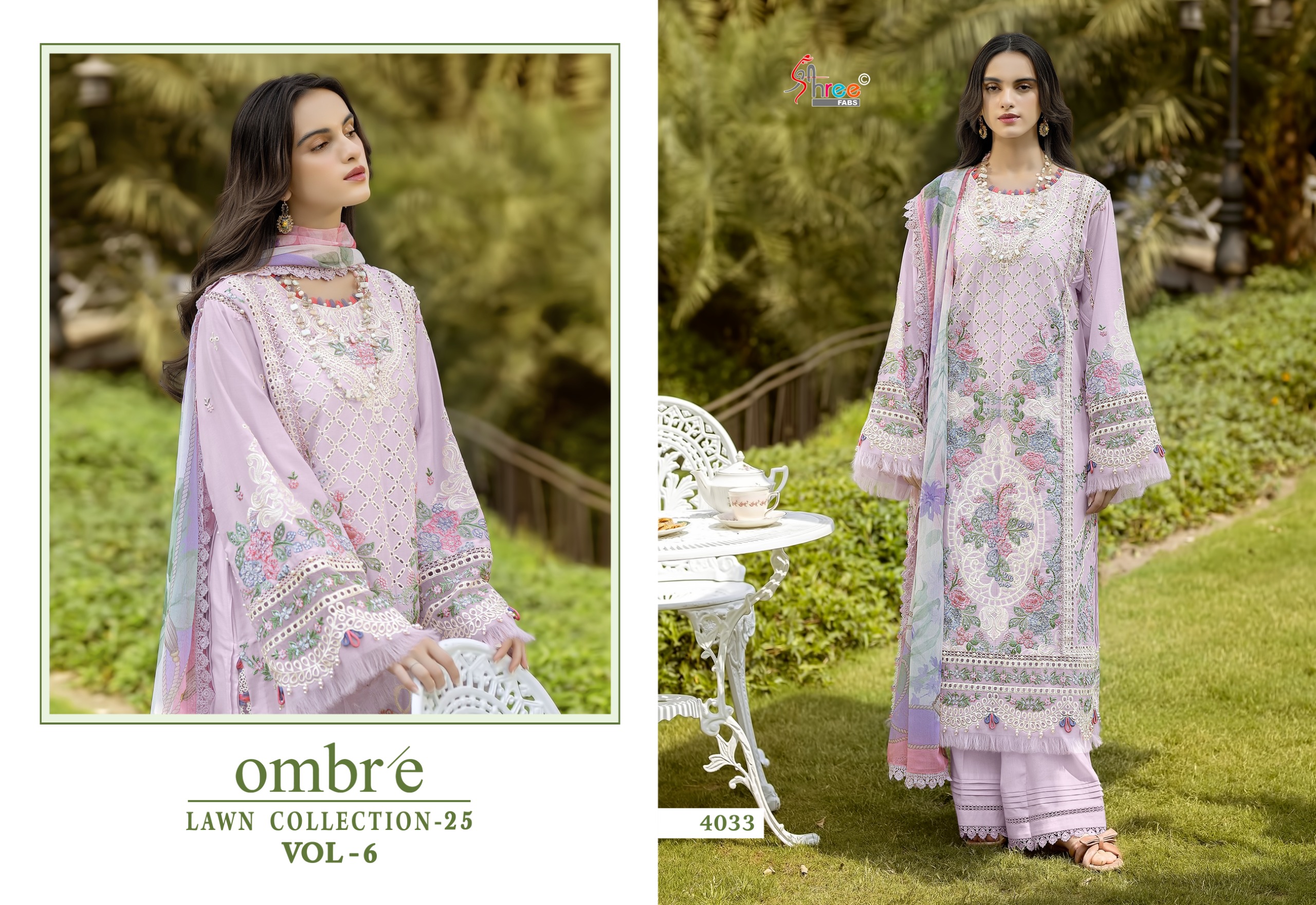Shree Fab – Ombre lawn collection vol.6 Cotton Duptta