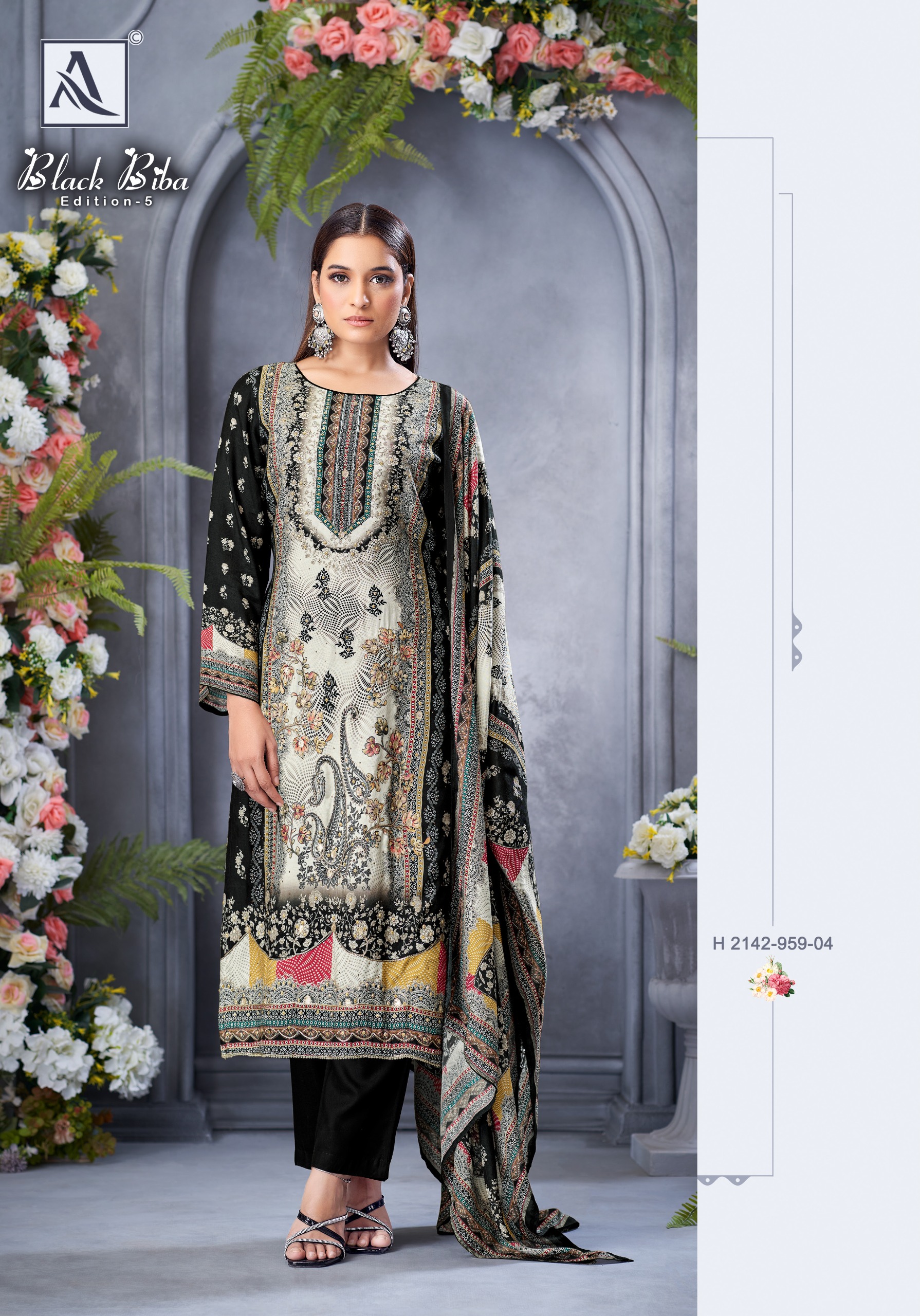 Alok Suit – Black Biba Vol.5