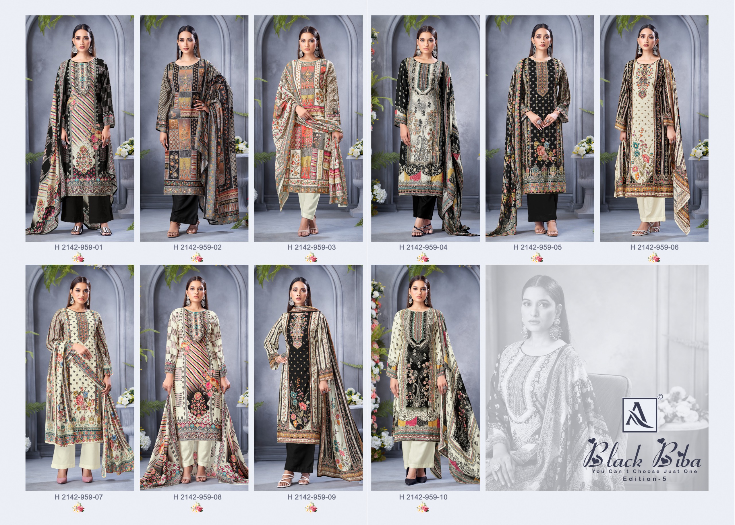 Alok Suit – Black Biba Vol.5