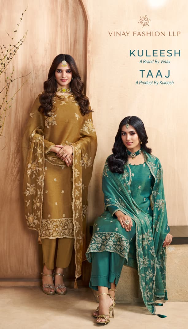 Kuleesh – Taaj     Salwar Suit Wholesale Catalog Any Occasion