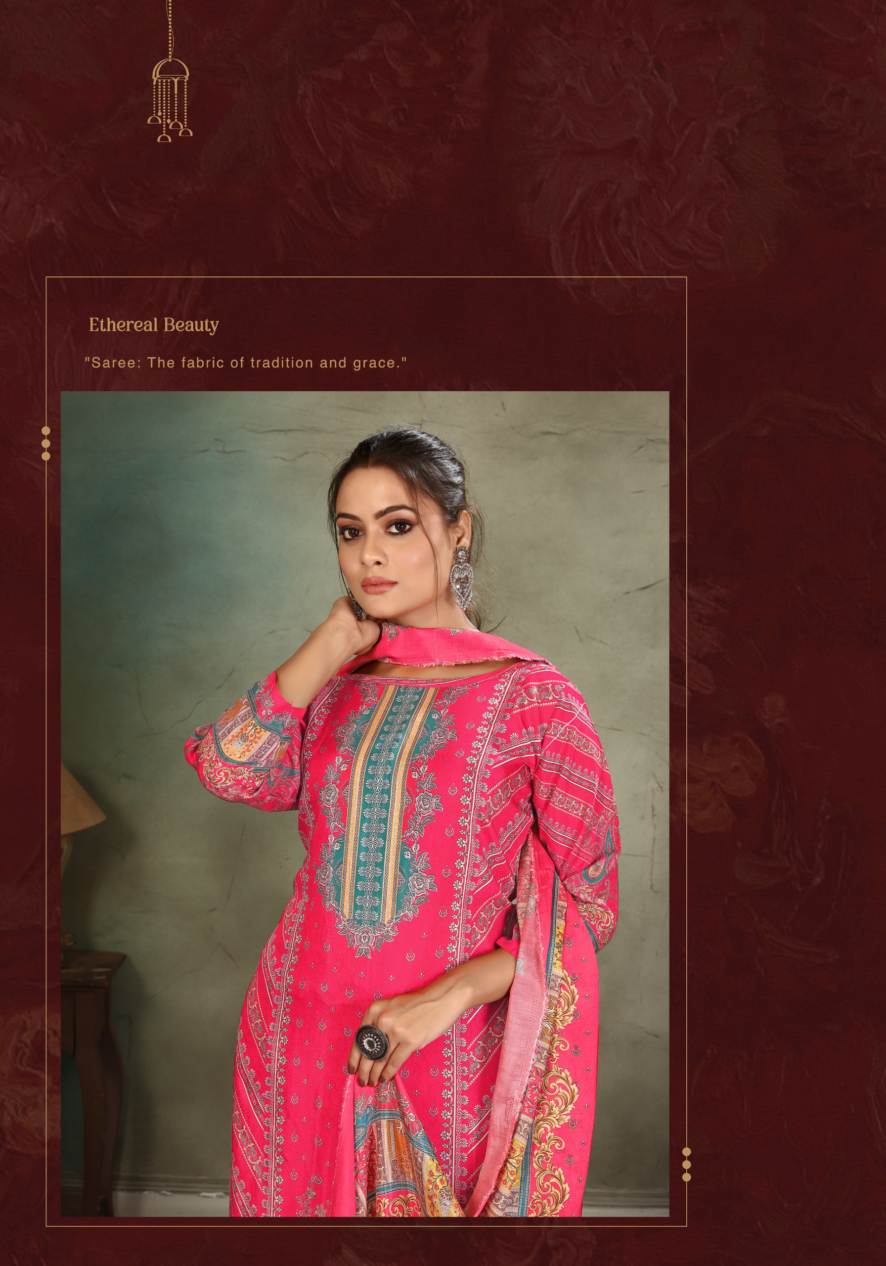 Alok Suit -Black Biba Vol.4