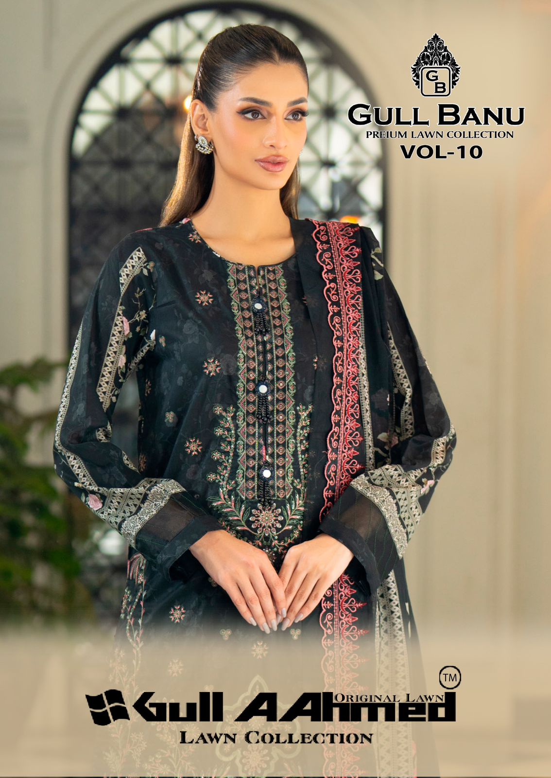 Gull Aahmed – Gull Banu Vol.10     Salwar Suit Wholesale Catalog Ramzan Special