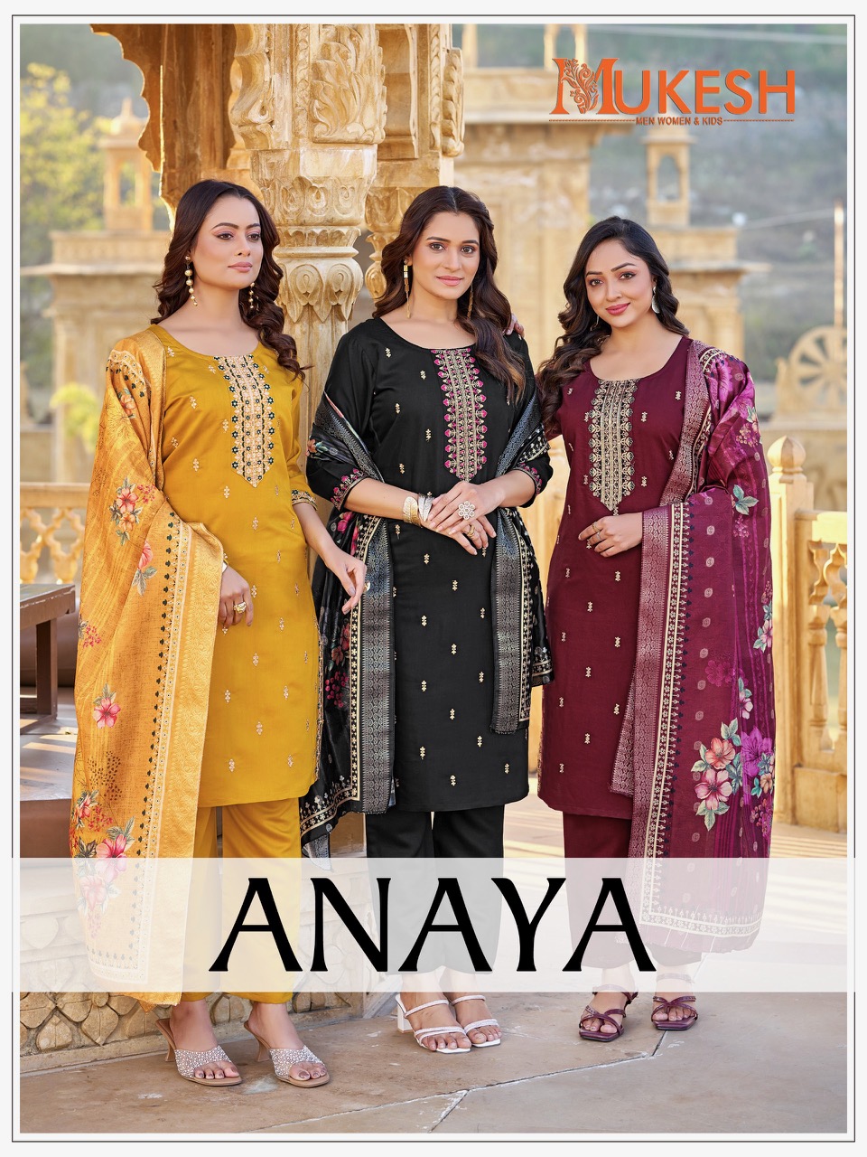 Mukesh – Anaya     Kurti Wholesale Catalog Festival